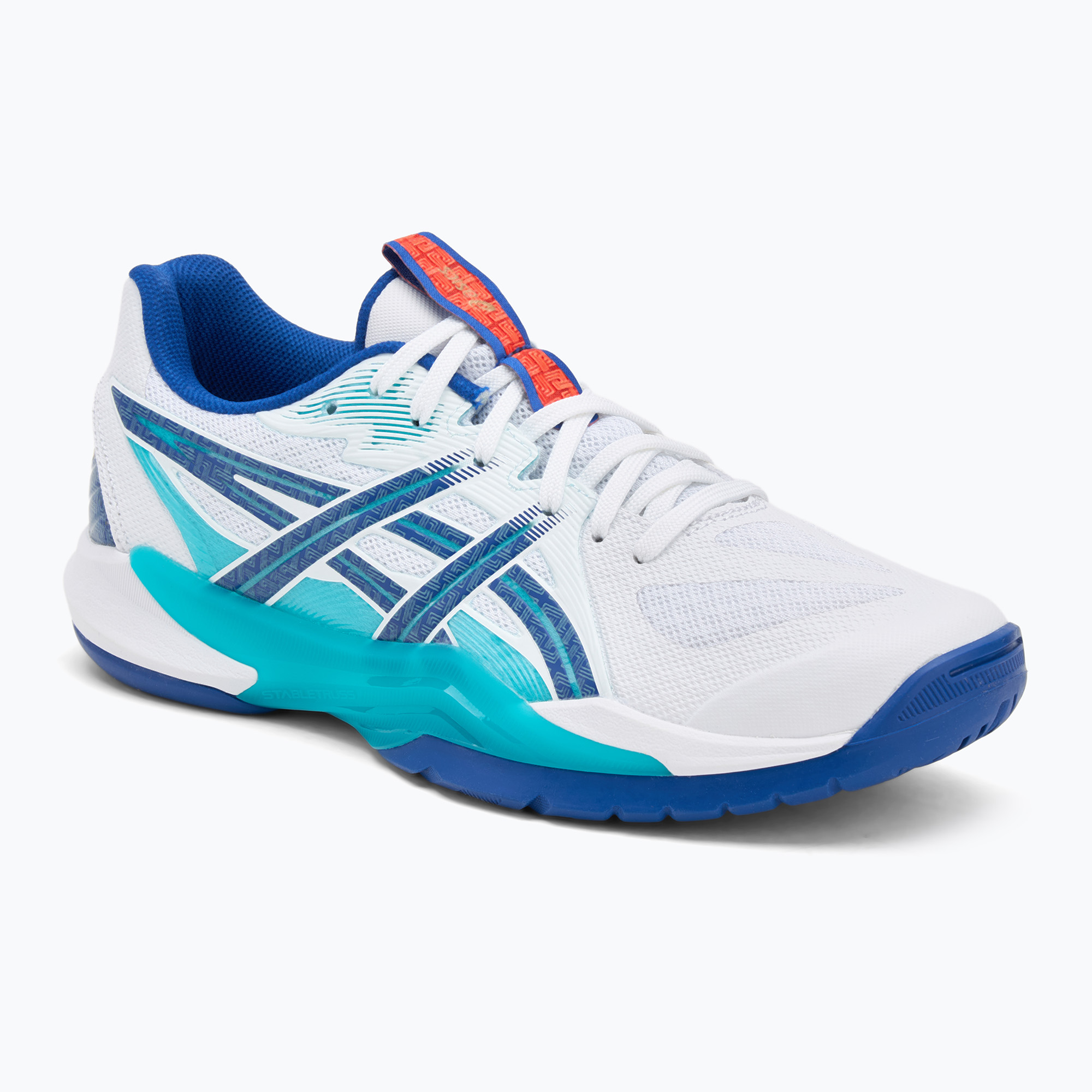 Buty do siatkówki męskie ASICS Powerbreak FF white/asics blue 