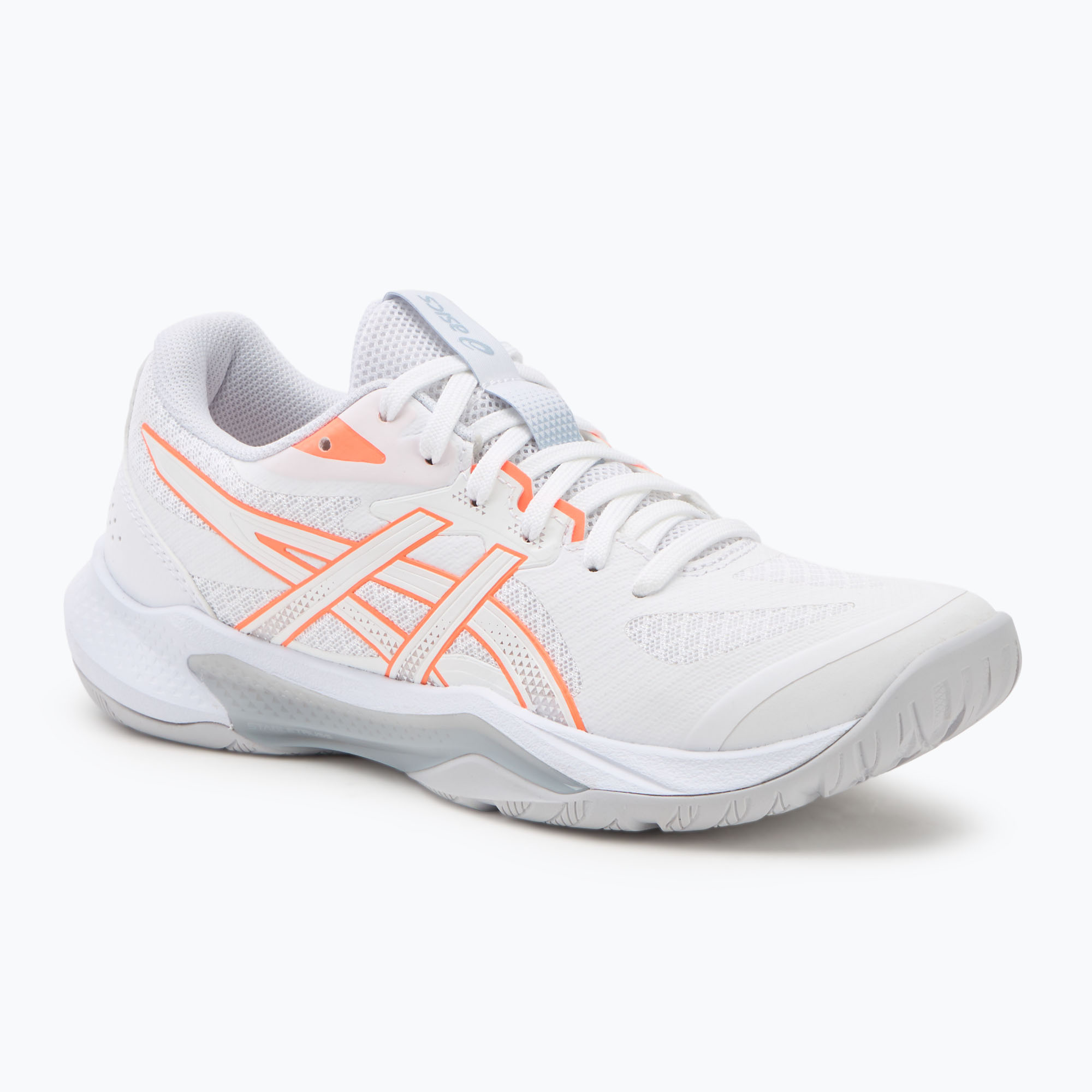 Buty do siatkówki damskie ASICS Gel-Tactic 13 white/vivid coral 