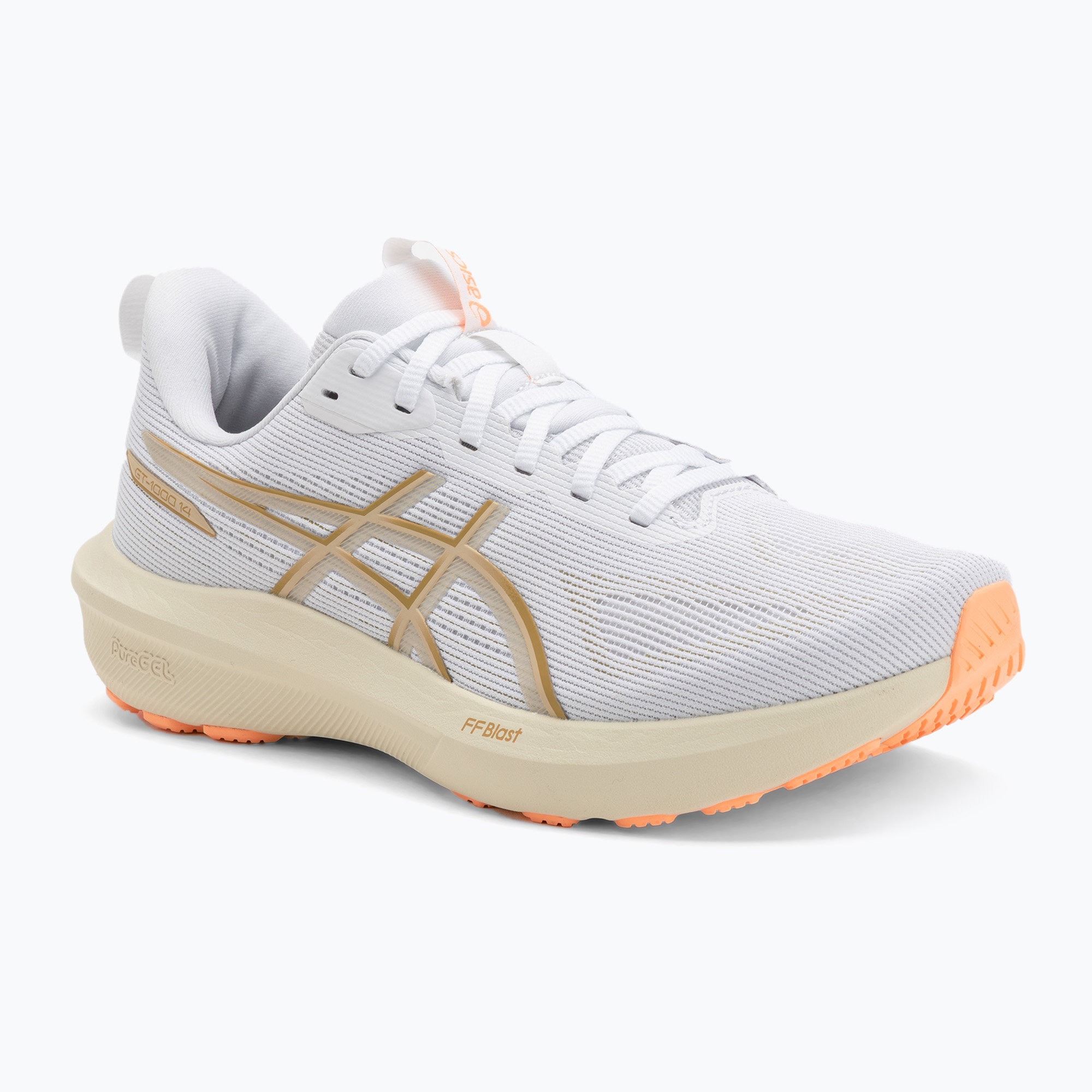Buty do biegania męskie ASICS GT-1000 14 white/lemongrass 