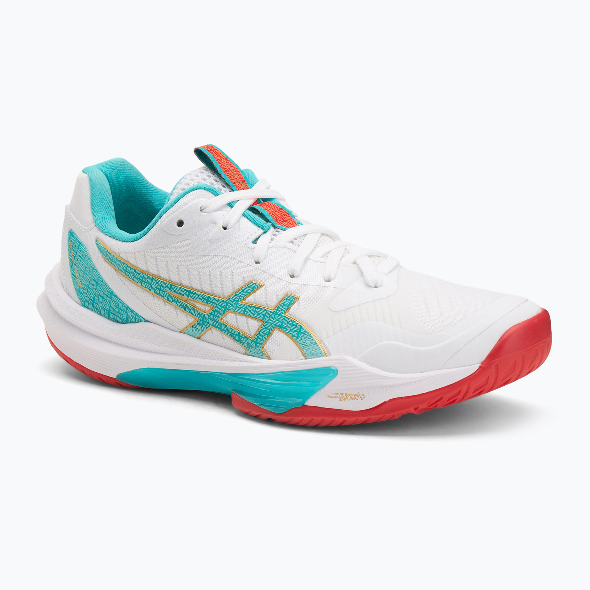 Buty do siatkówki damskie ASICS Sky Elite FF 3 white/sea glass 