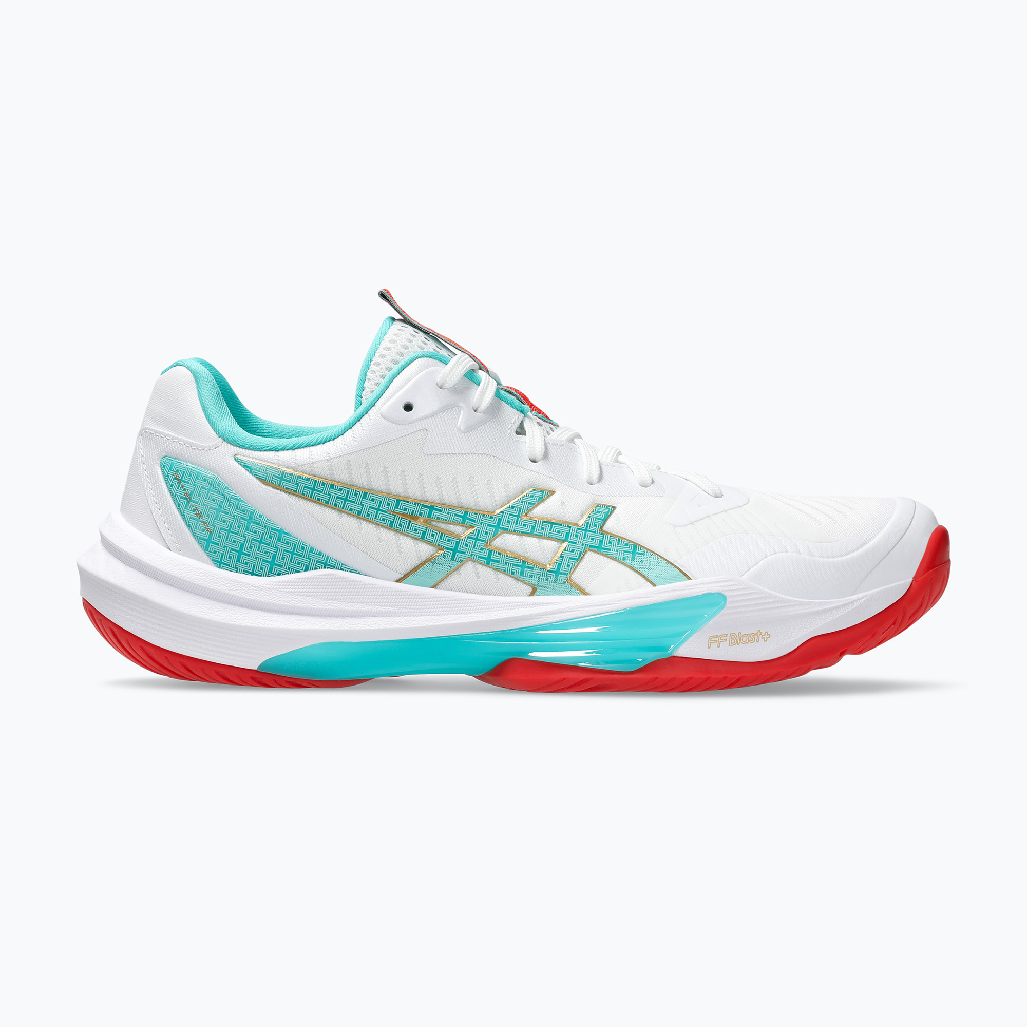 Buty do siatkówki damskie ASICS Sky Elite FF 3 white/sea glass 