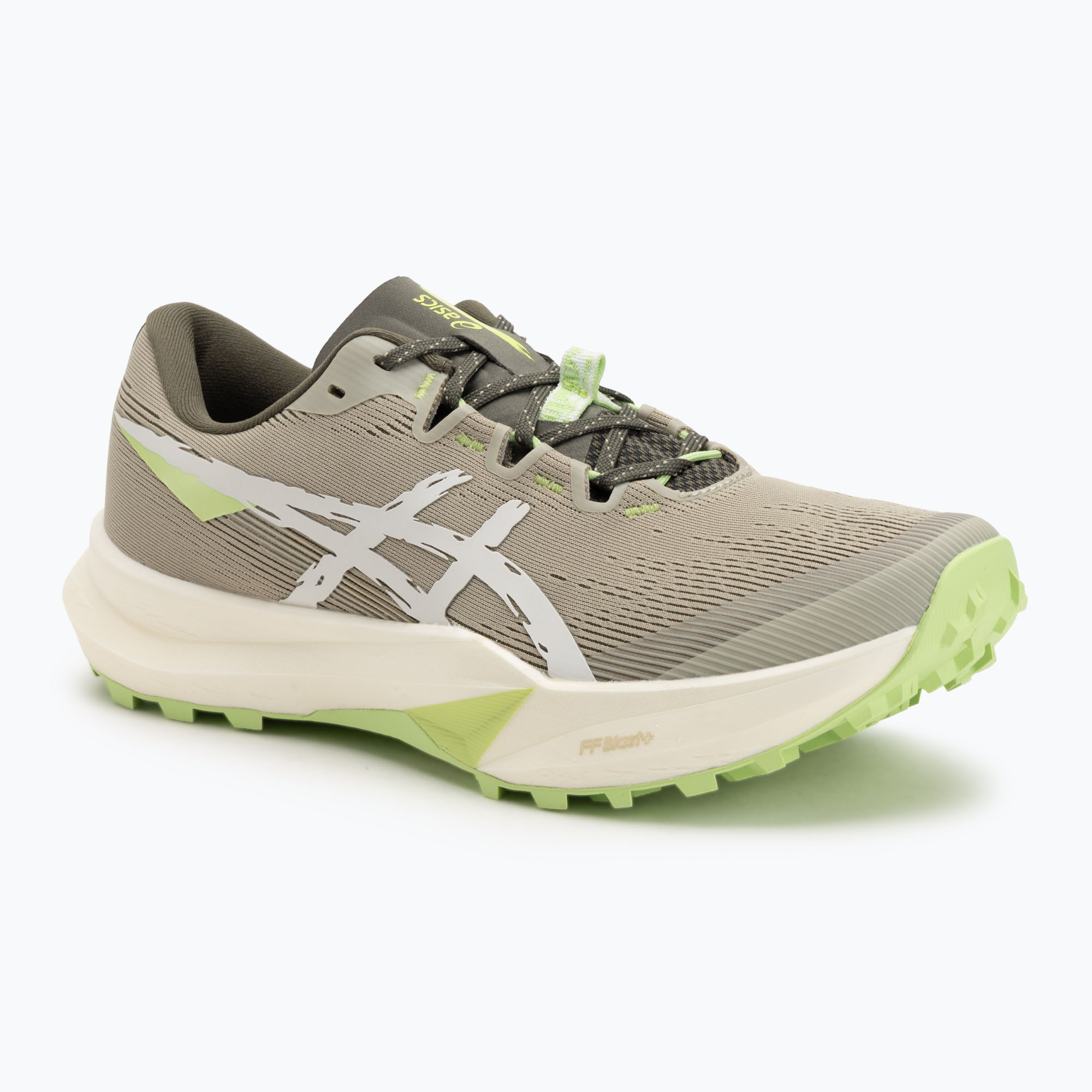 Buty do biegania męskie ASICS Fuji Lite 6 khaki/cream 