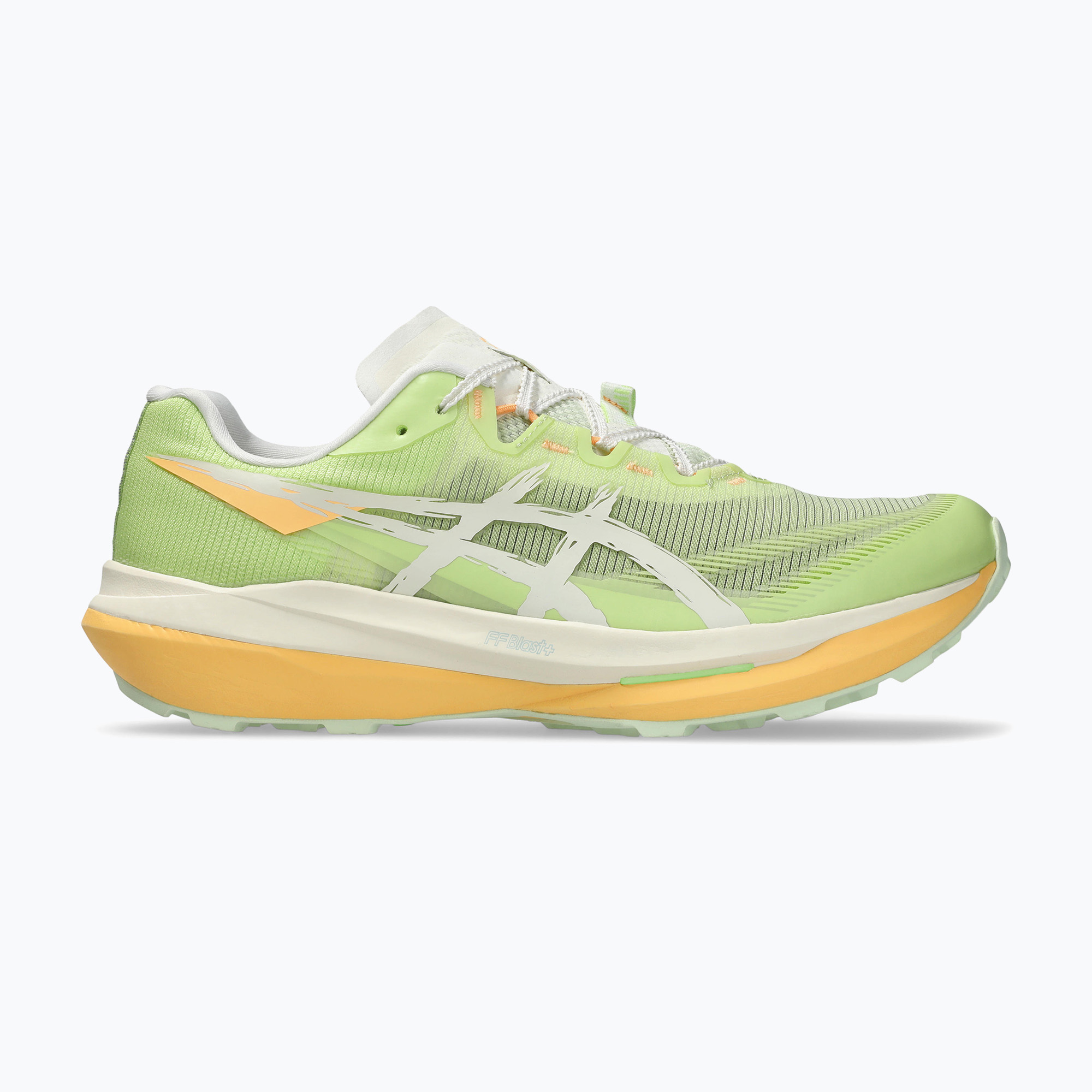 Buty do biegania damskie ASICS Fujispeed 4 lime green/cream 