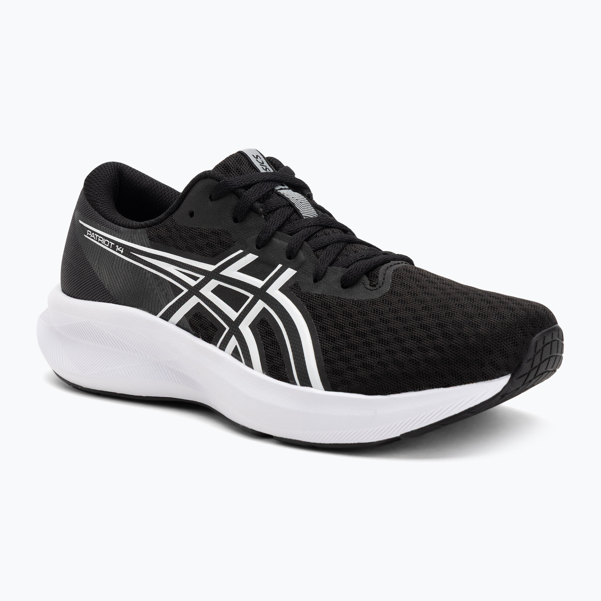 Buty do biegania męskie ASICS Patriot 14 black/white 