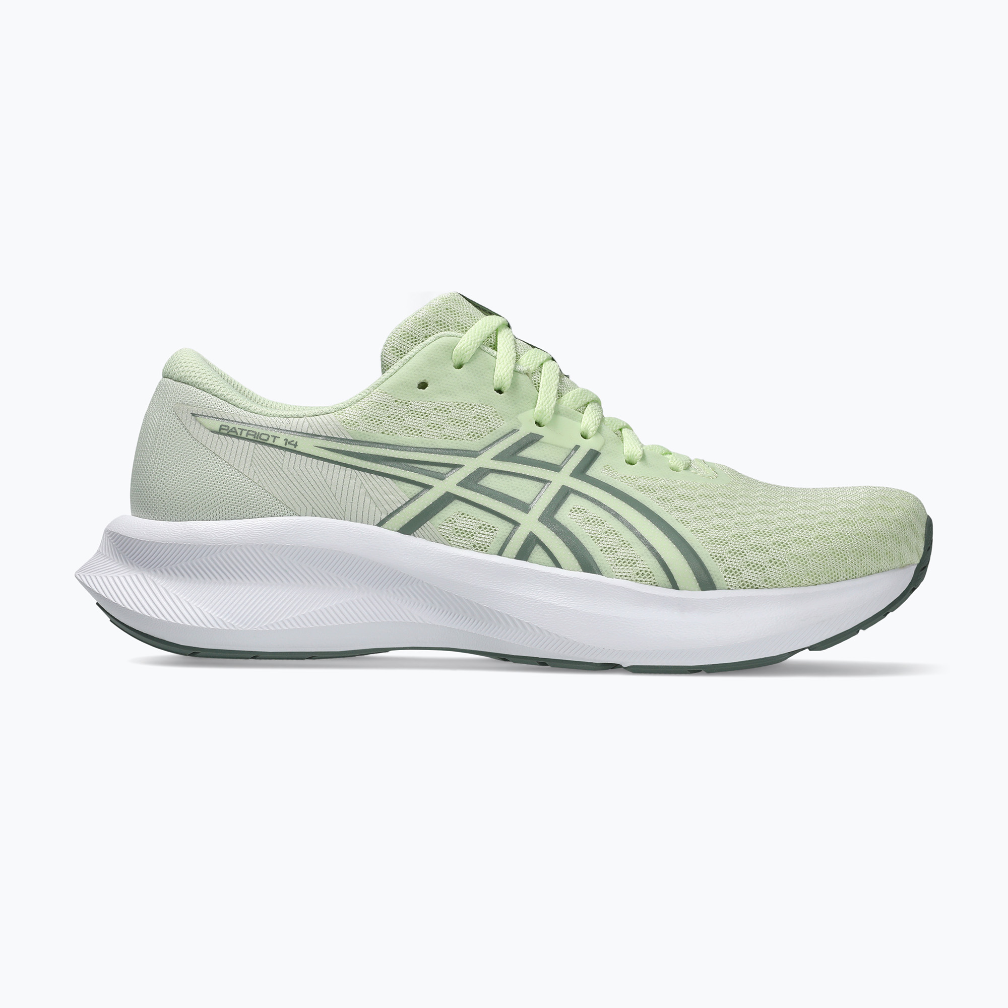 Buty do biegania damskie ASICS Patriot 14 whisper green/monument blue 