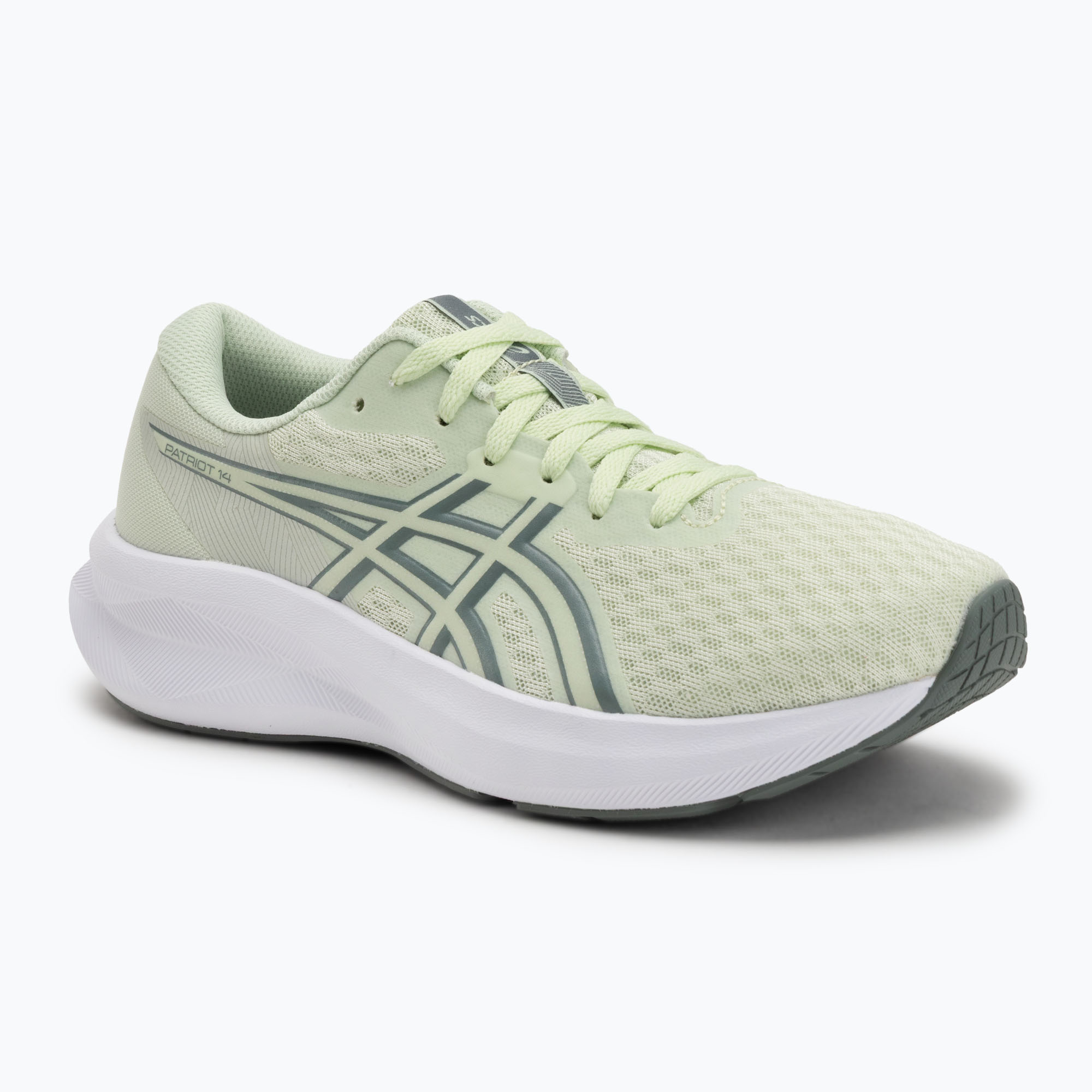 Buty do biegania damskie ASICS Patriot 14 whisper green/monument blue 
