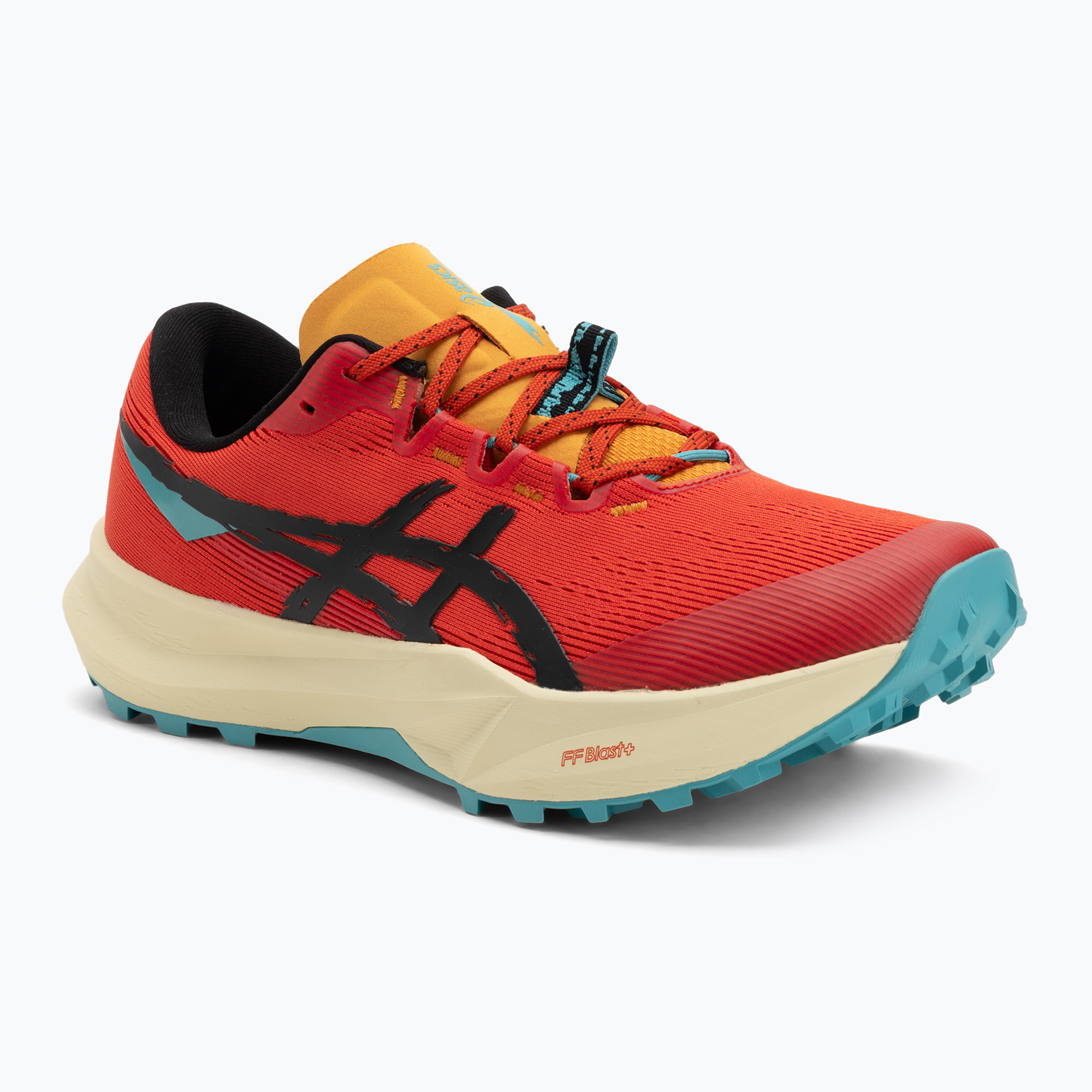 Buty do biegania męskie ASICS Fuji Lite 6 red clay/black 