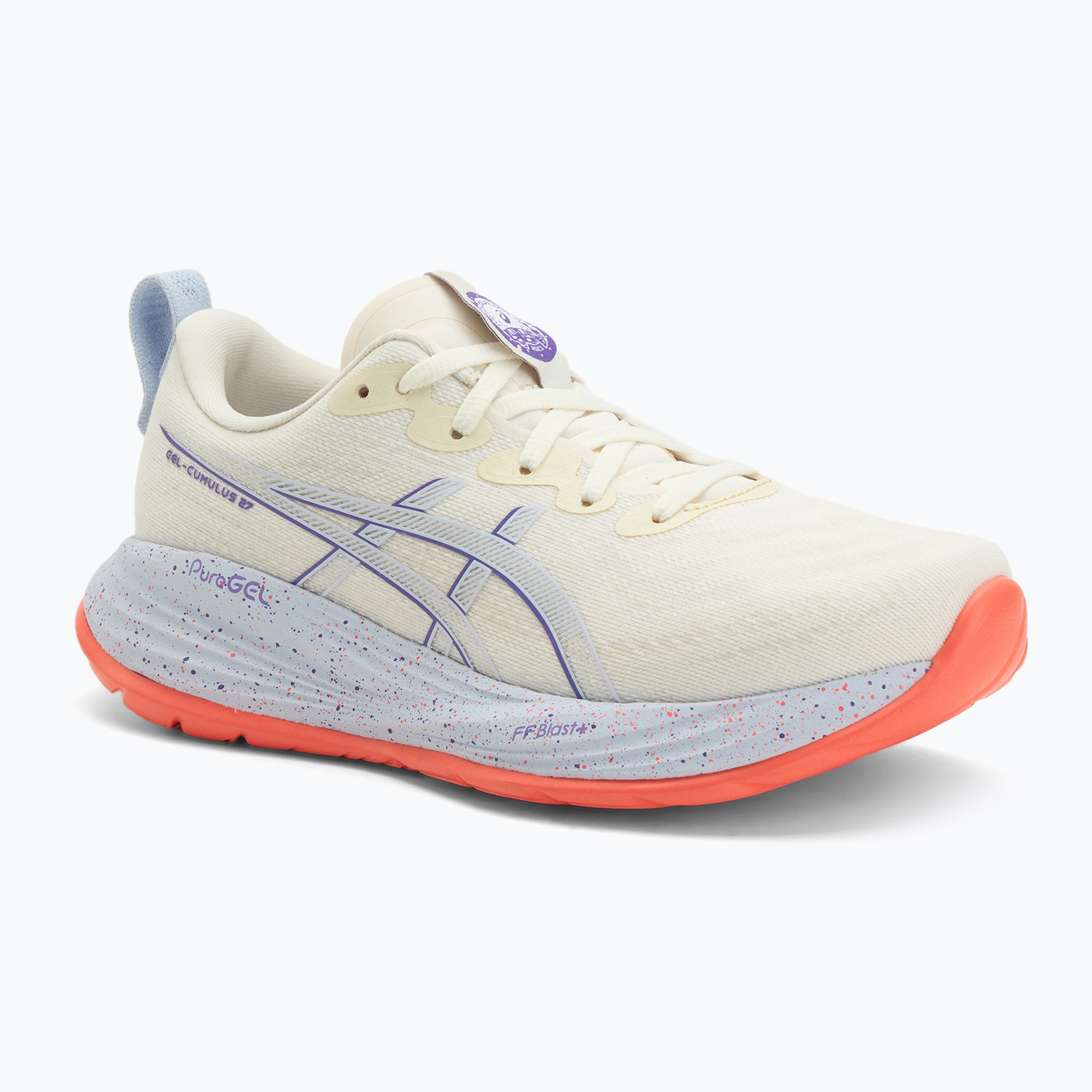 Buty do biegania damskie ASICS Gel-Cumulus 27 Tokyo cream/edo purple 