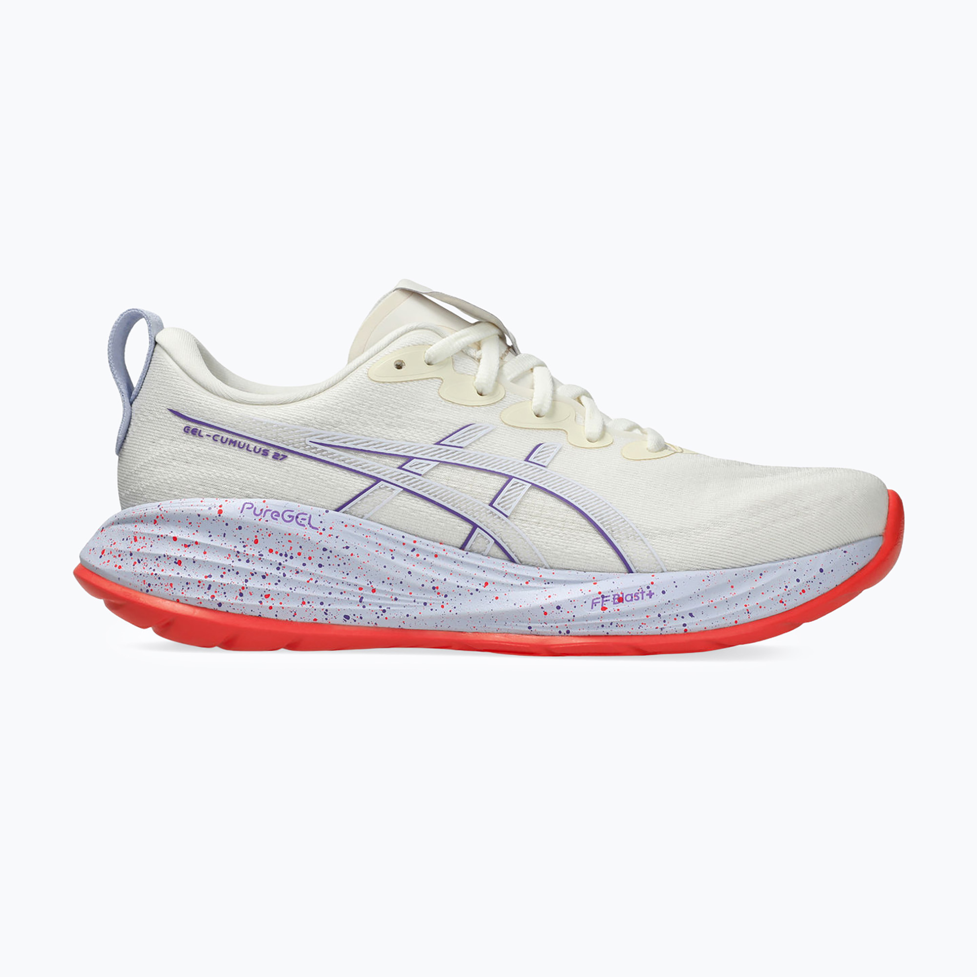 Buty do biegania damskie ASICS Gel-Cumulus 27 Tokyo cream/edo purple 