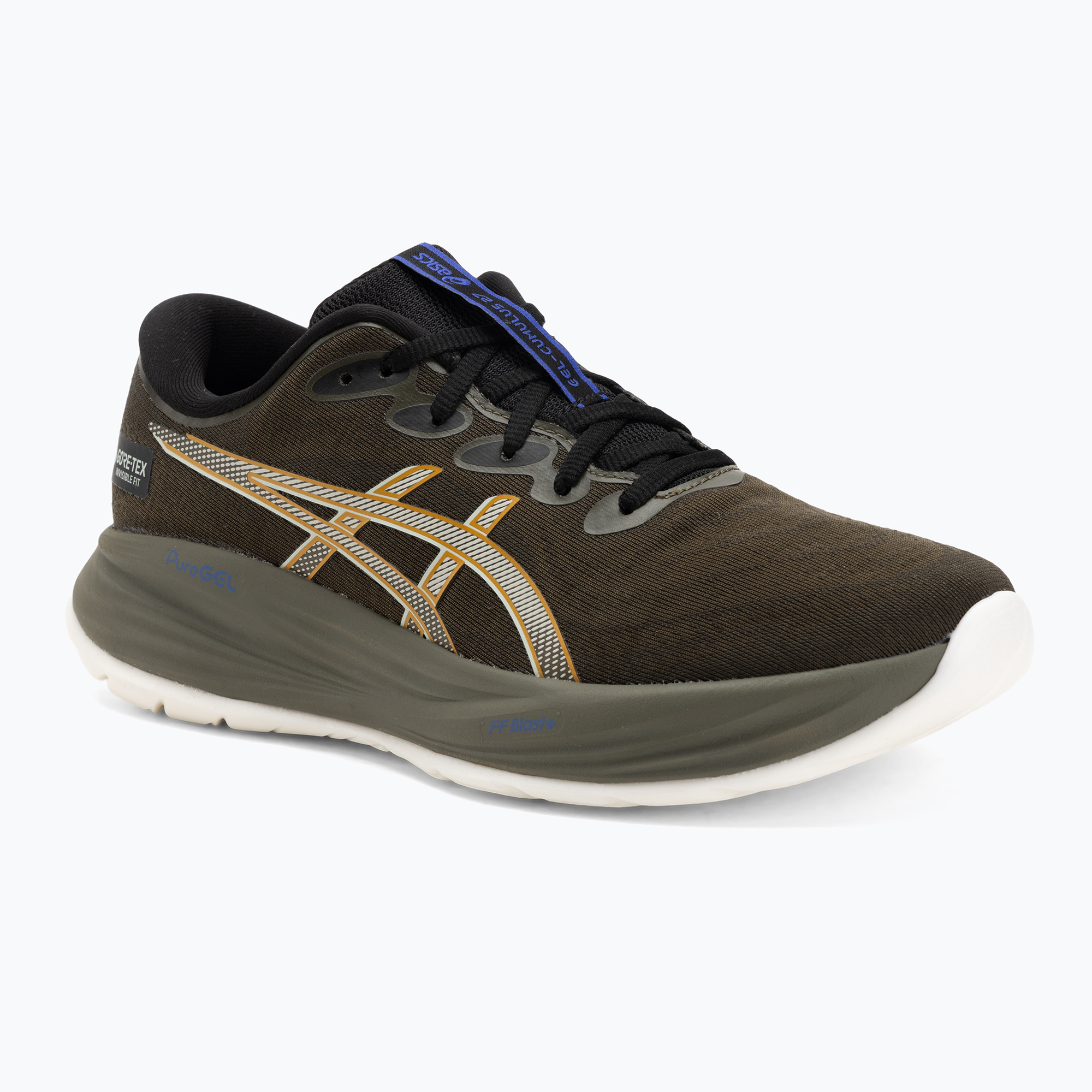 Buty do biegania męskie ASICS Gel-Cumulus 27 GTX brown stone/whisper green 