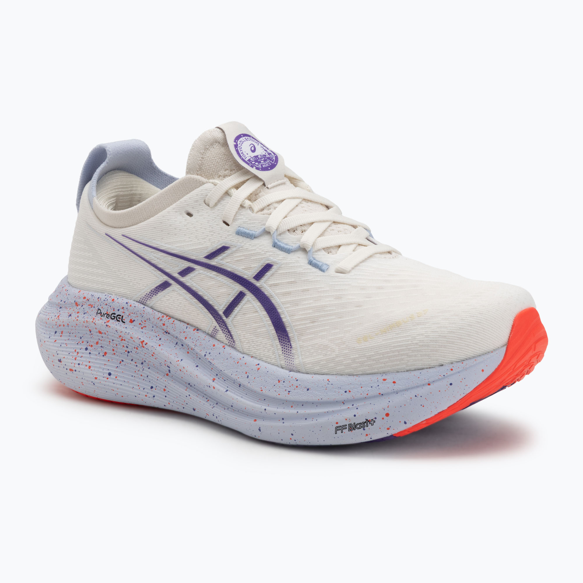 Buty do biegania męskie ASICS Gel-Nimbus 27 Tokyo cream/edo purple 