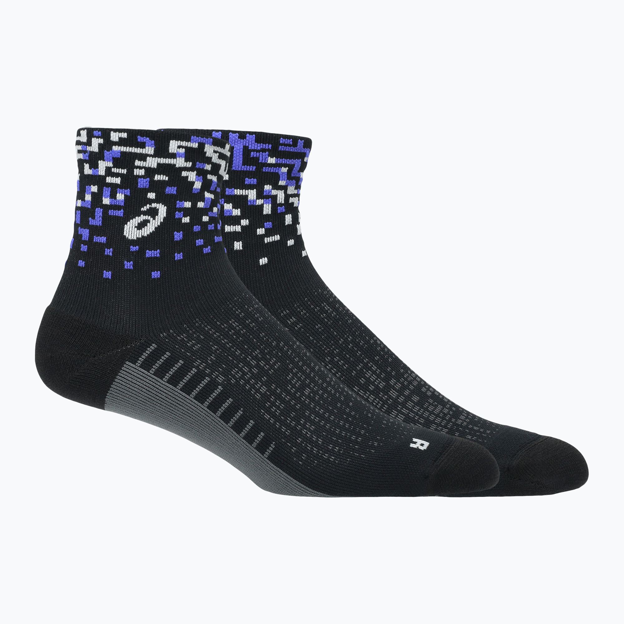 Чорапи ASICS Performance Run Quarter performance black/cobalt burst/white