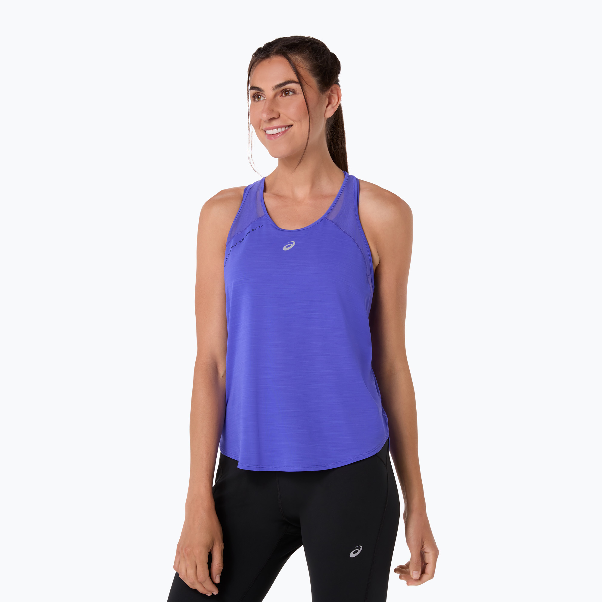 Koszulka do biegania damska ASICS Road Tank cobalt burst 