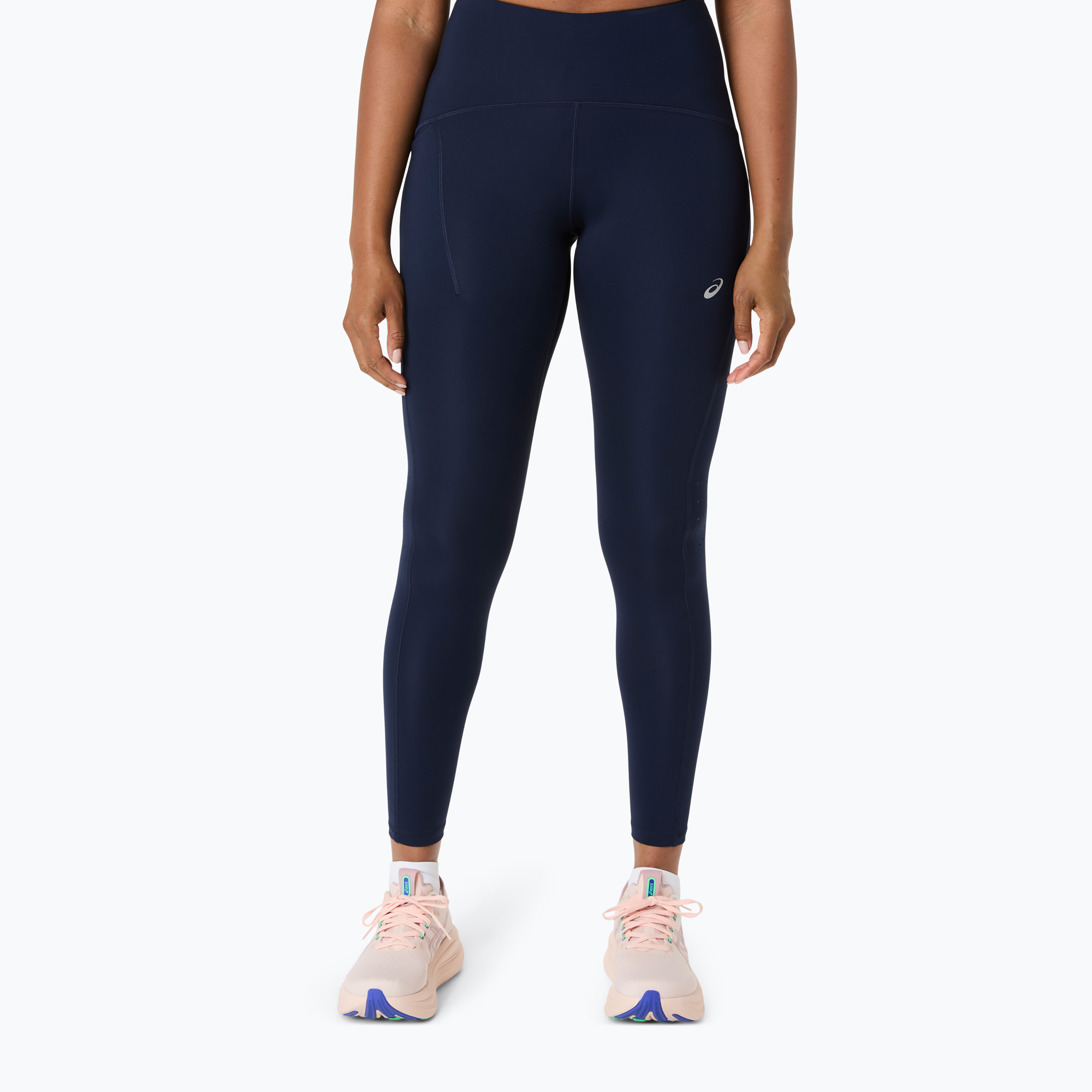 Legginsy do biegania damskie ASICS Road High Waist midnight 