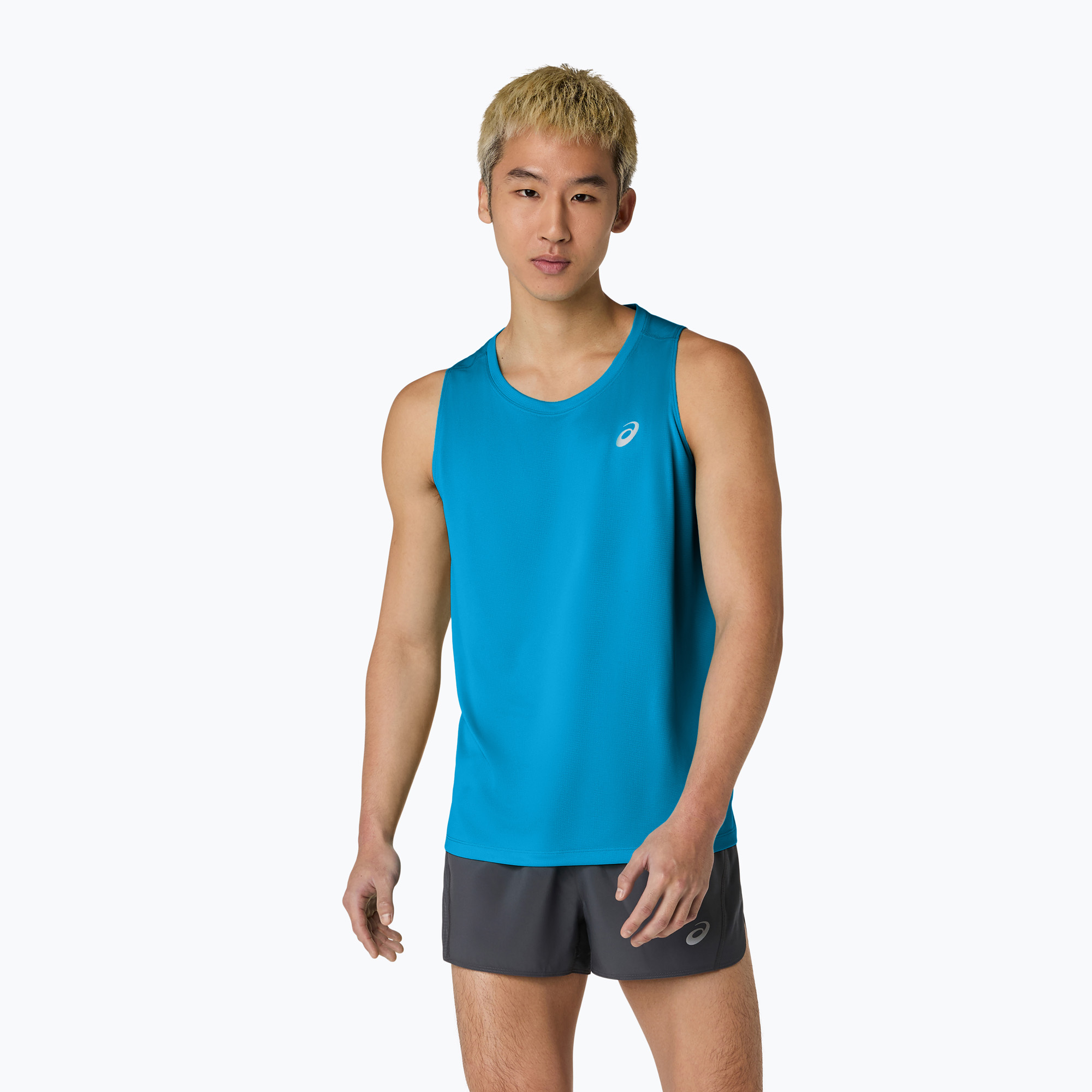 Koszulka do bieganie męska ASICS Core Singlet aegean blue 