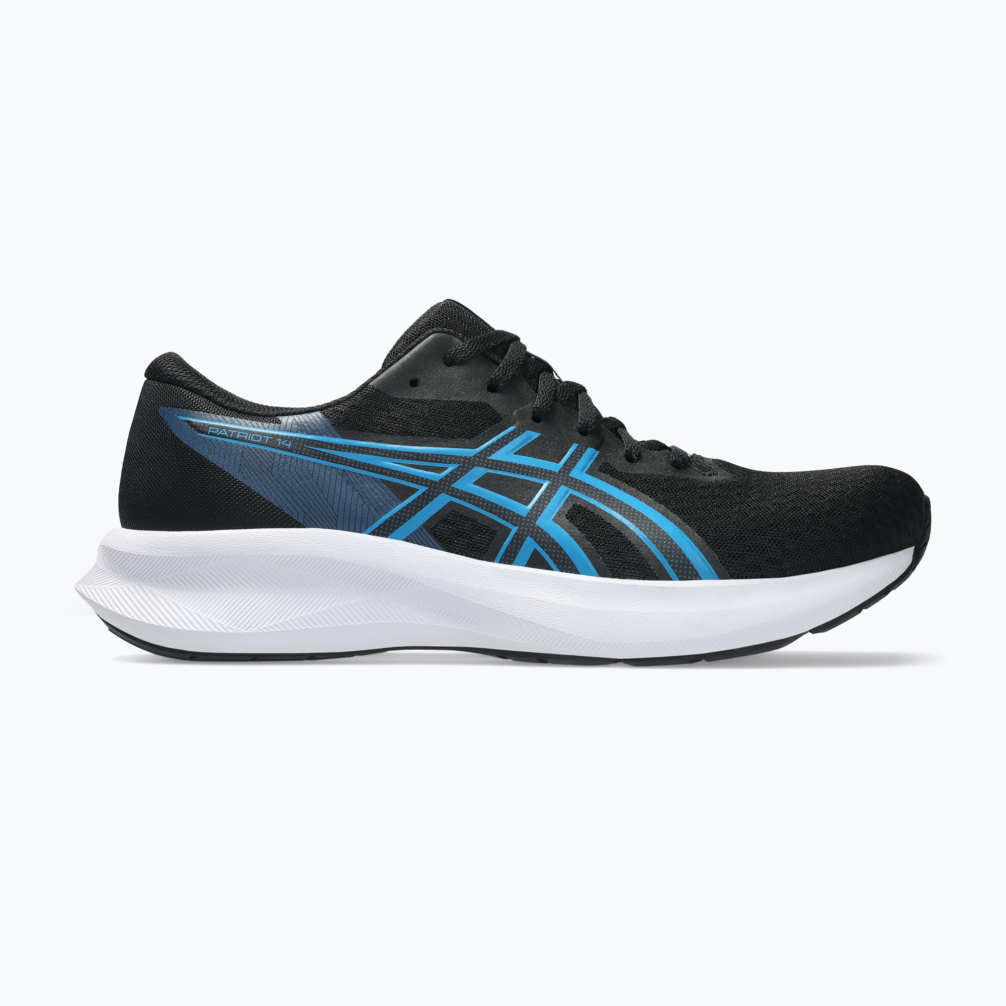 Buty do biegania męskie ASICS Patriot 14 black/aegean blue 