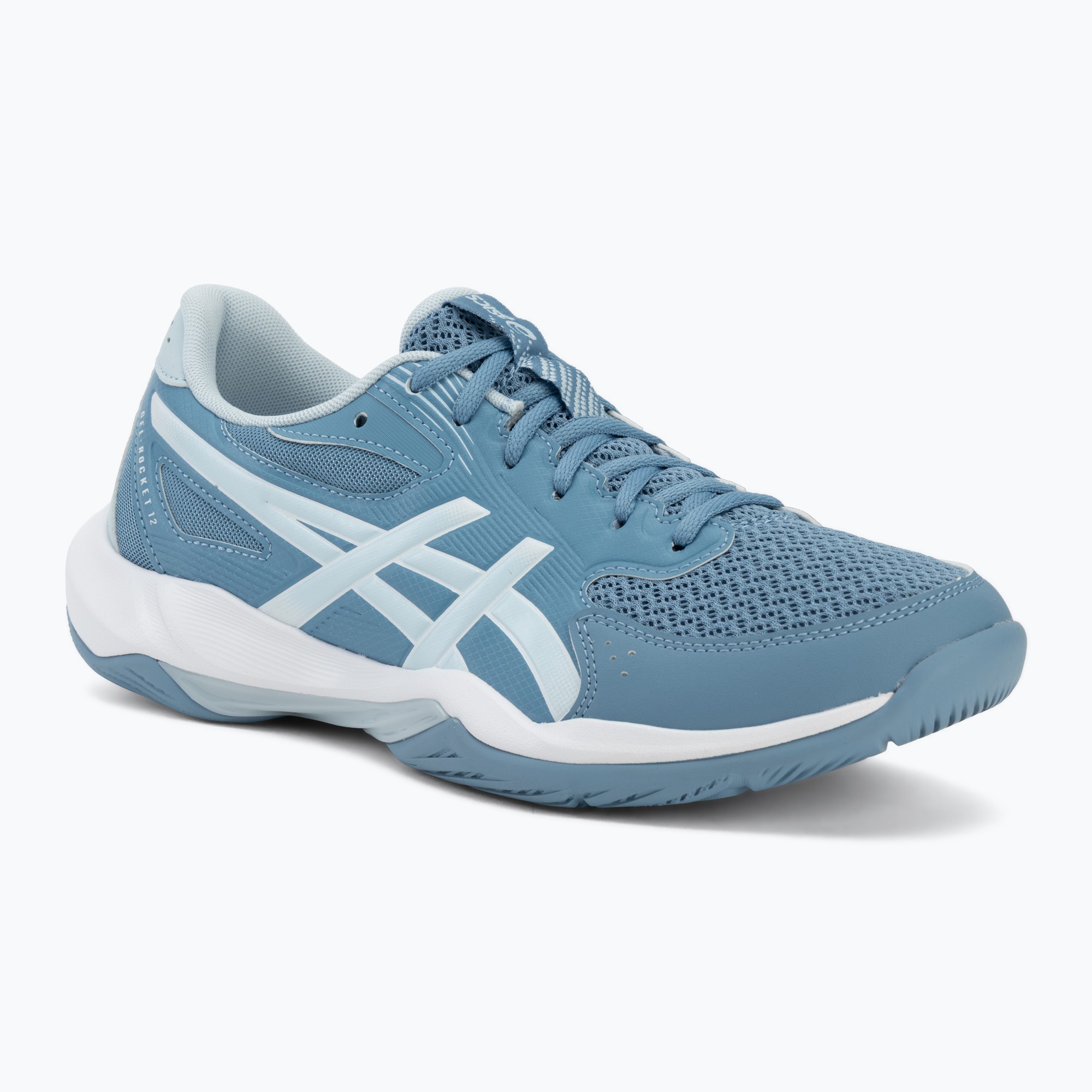 Мъжки волейболни обувки ASICS Gel-Rocket 12 lichen rock/tranquil teal