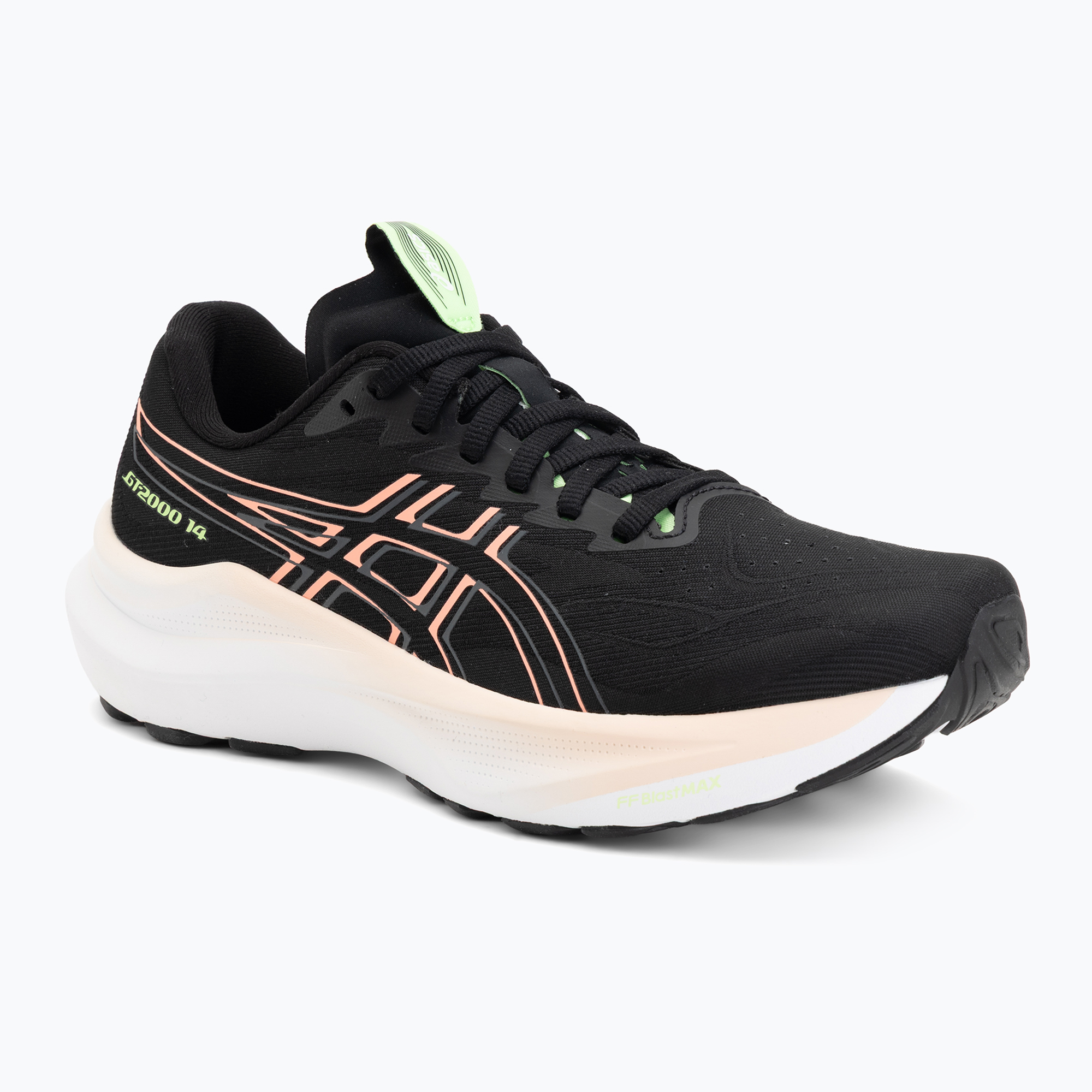 Buty do biegania damskie ASICS GT-2000 14 black/sun coral 