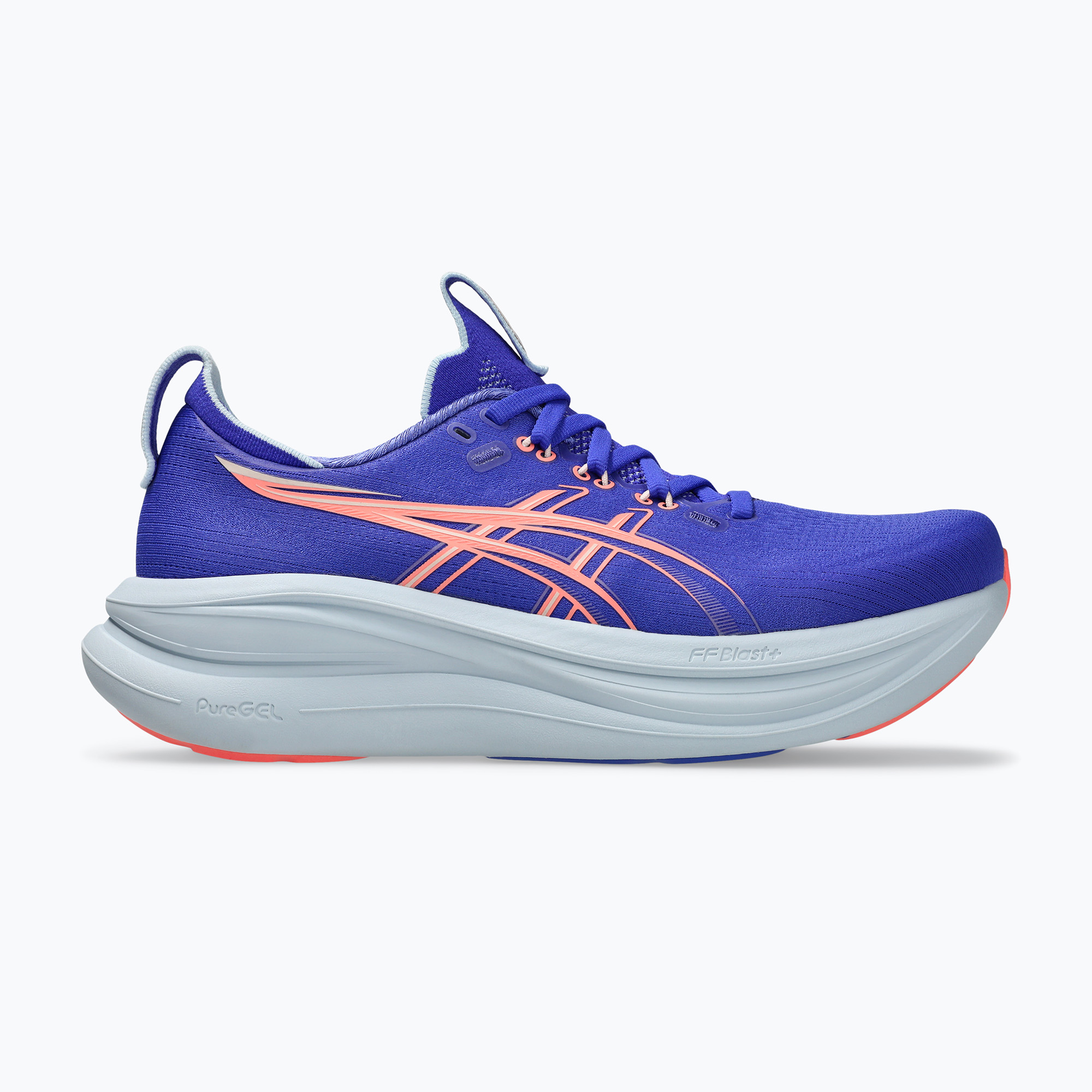 Buty do biegania damskie ASICS Gel-Nimbus 28 cobalt burst/sun coral 