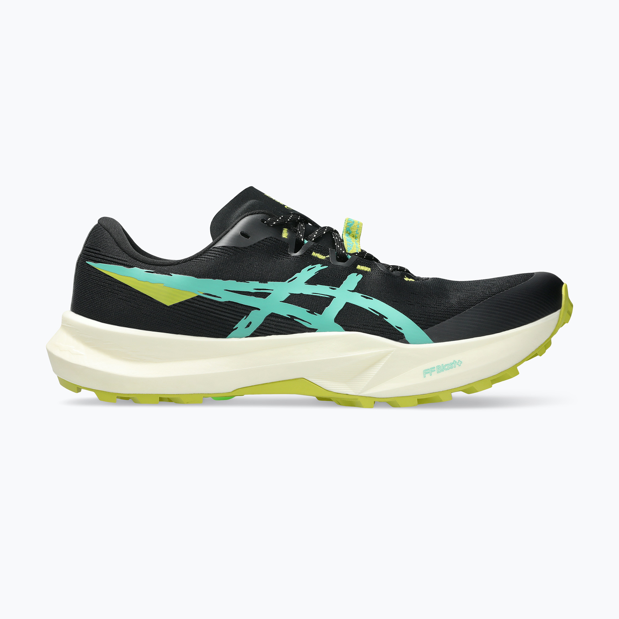 Buty do biegania męskie ASICS Fuji Lite 6 black/aurora green 