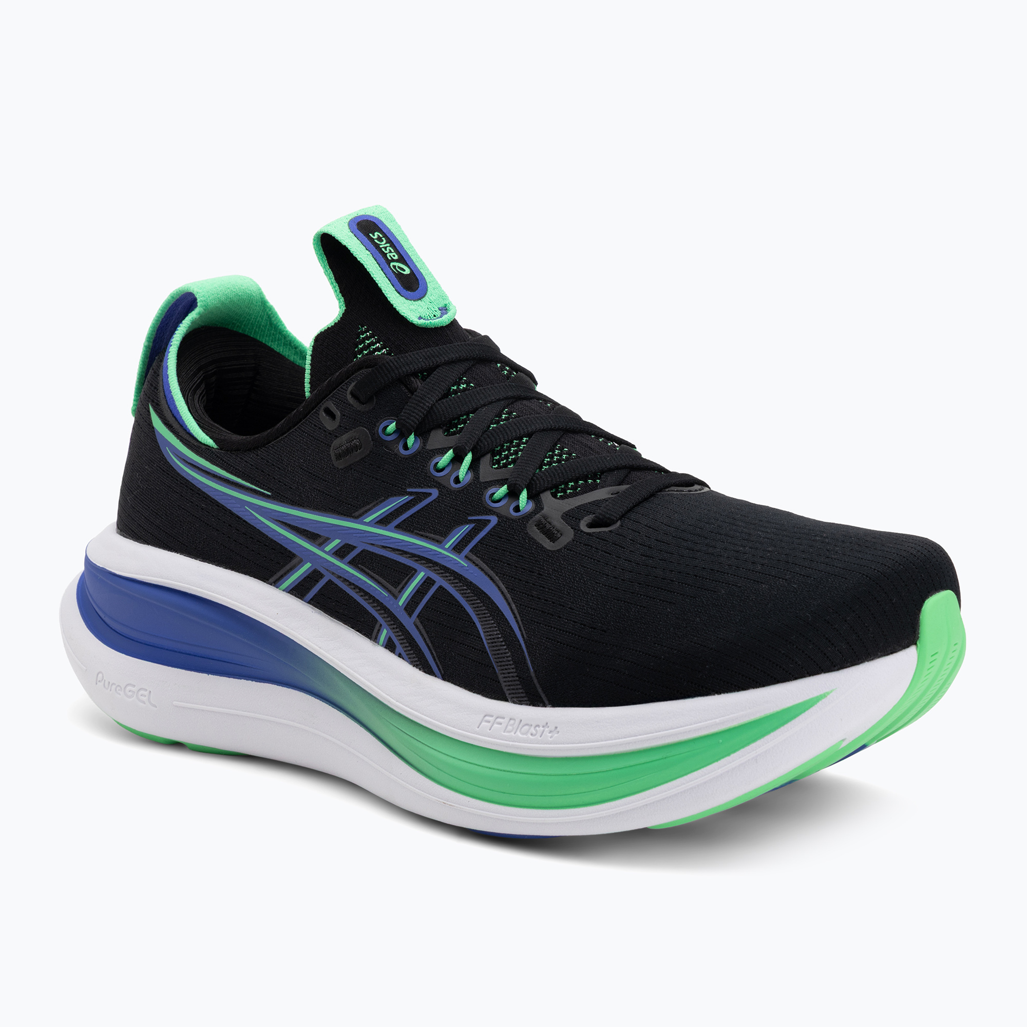 Buty do biegania męskie ASICS Gel-Nimbus 28 black/cobalt burst 