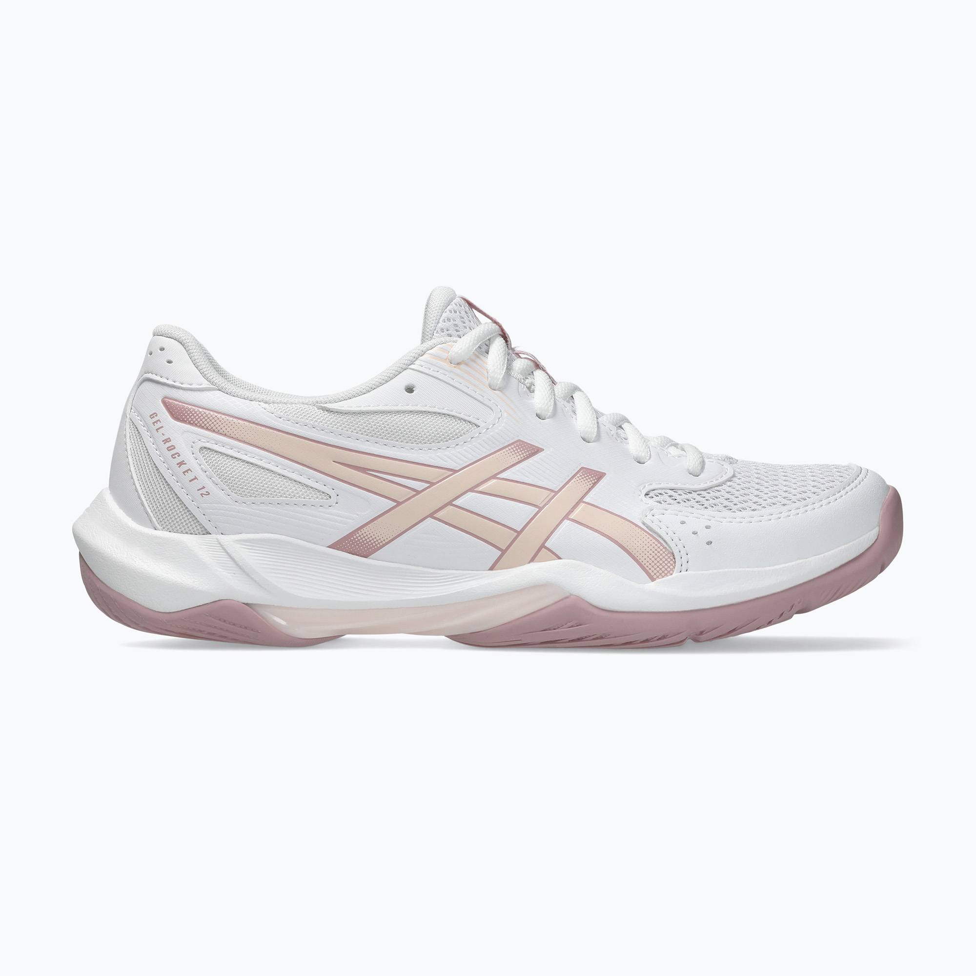 Buty do siatkówki damskie ASICS Gel-Rocket 12 white/pearl pink 