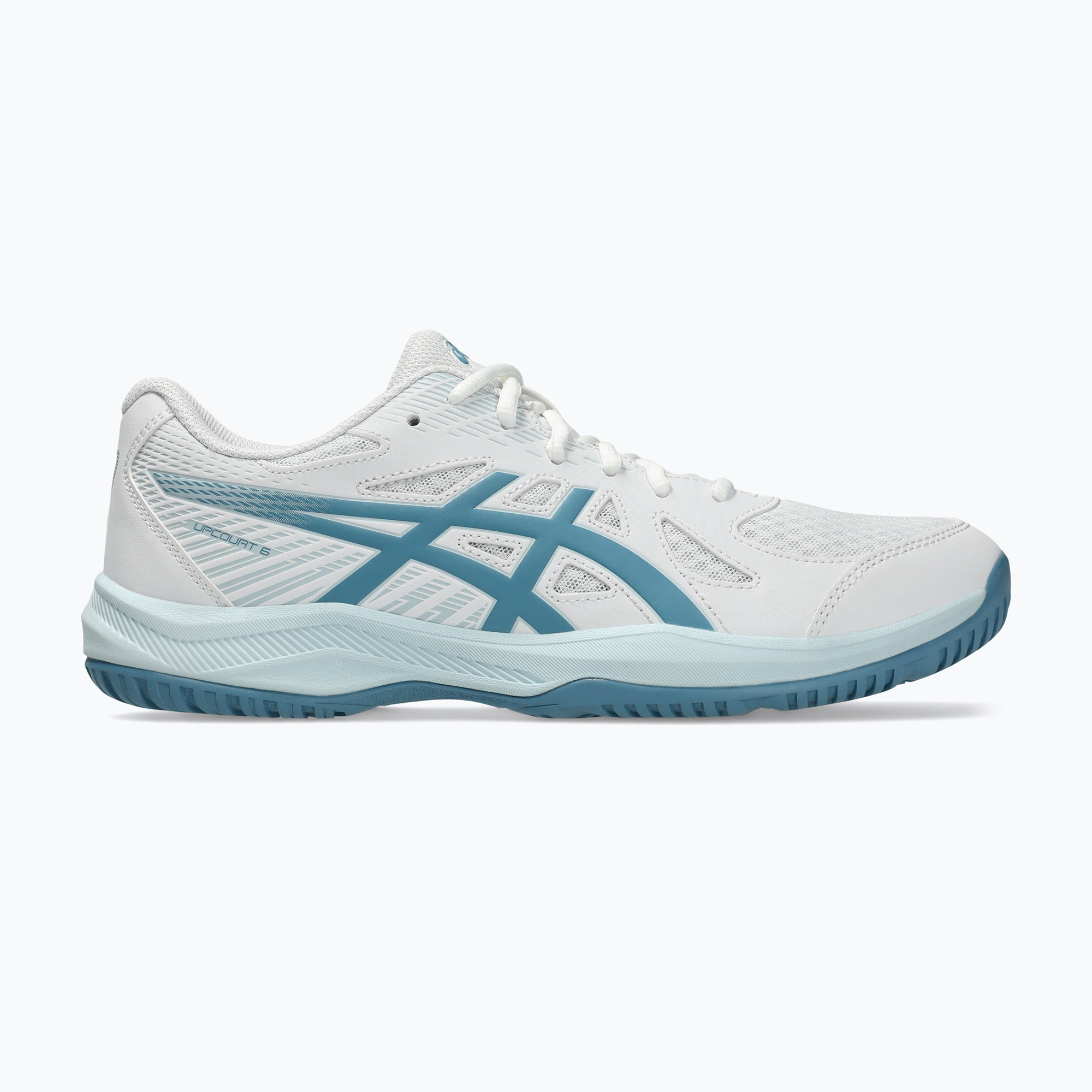 Buty męskie ASICS Upcourt 6 white/saba blue 