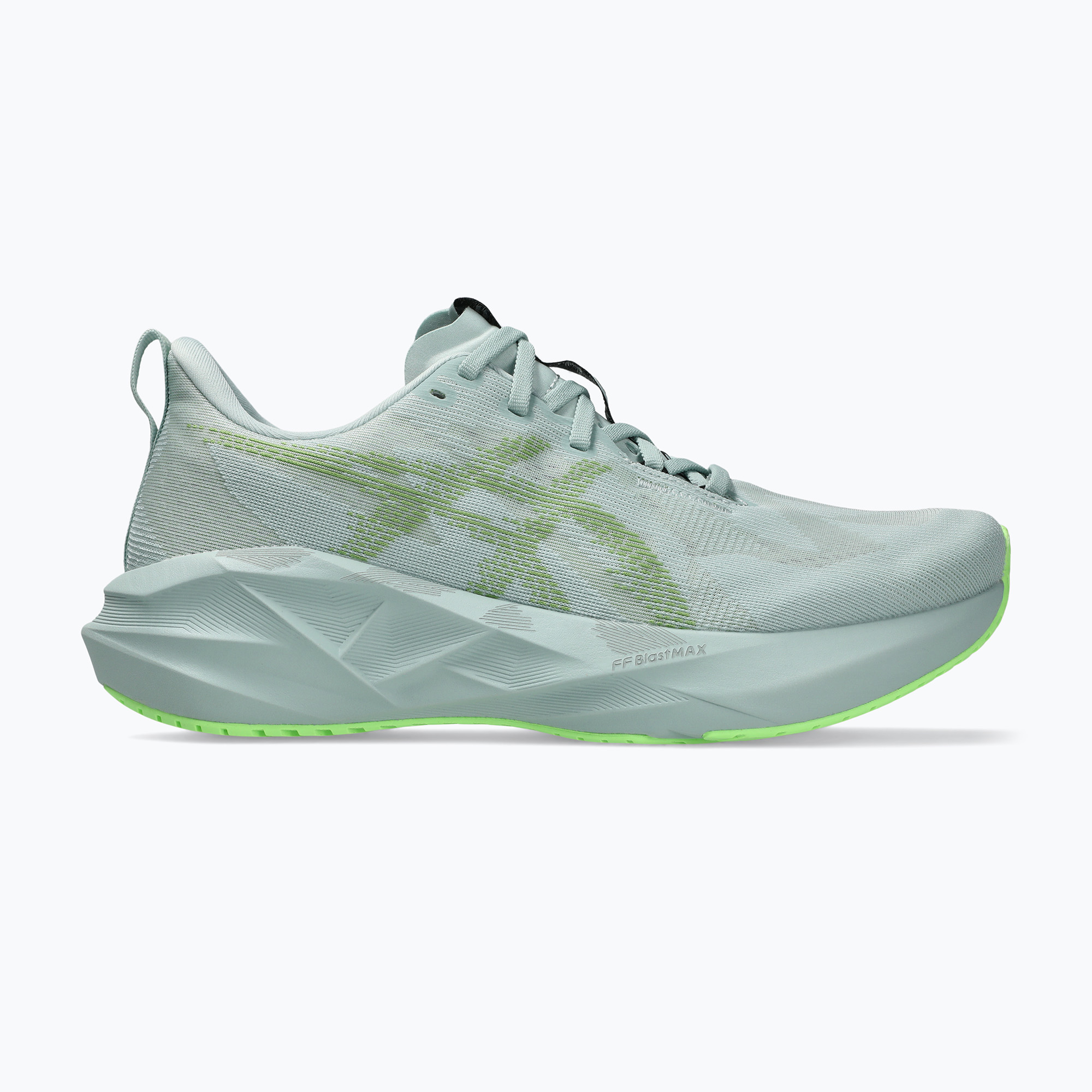 Buty do biegania męskie ASICS Novablast 5 cold moss/light orange 