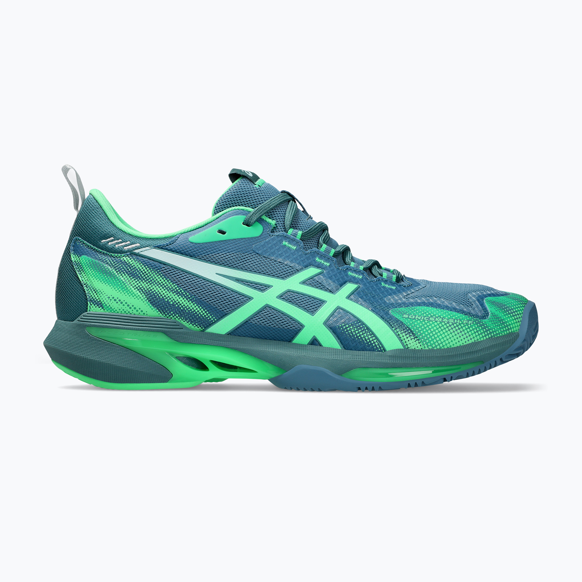 Buty do padla męskie ASICS Sonicmash FF saba blue/vital green 