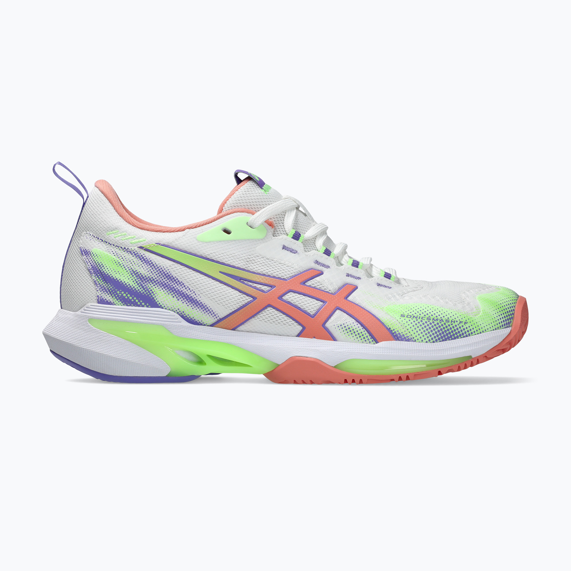 Дамски обувки за падел Asics Sonicmash FF W white/guava