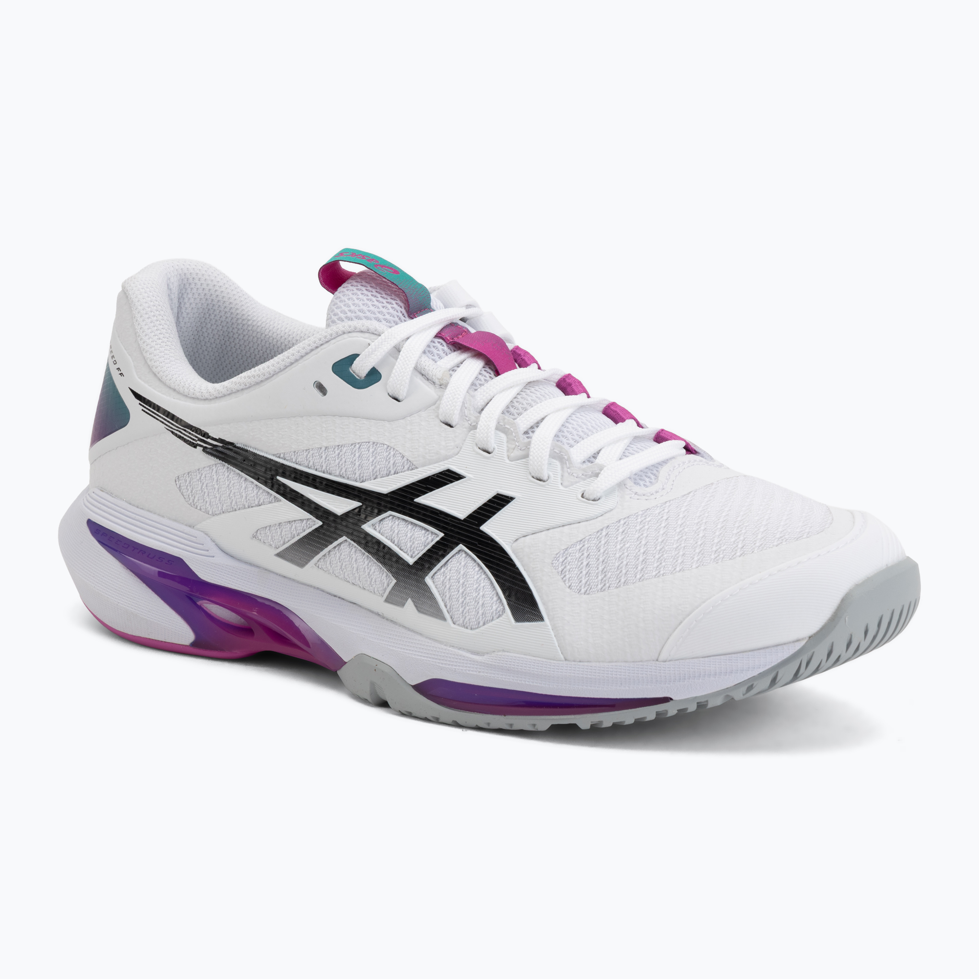 Мъжки тенис обувки ASICS Solution Speed FF 4 white/digital sakura