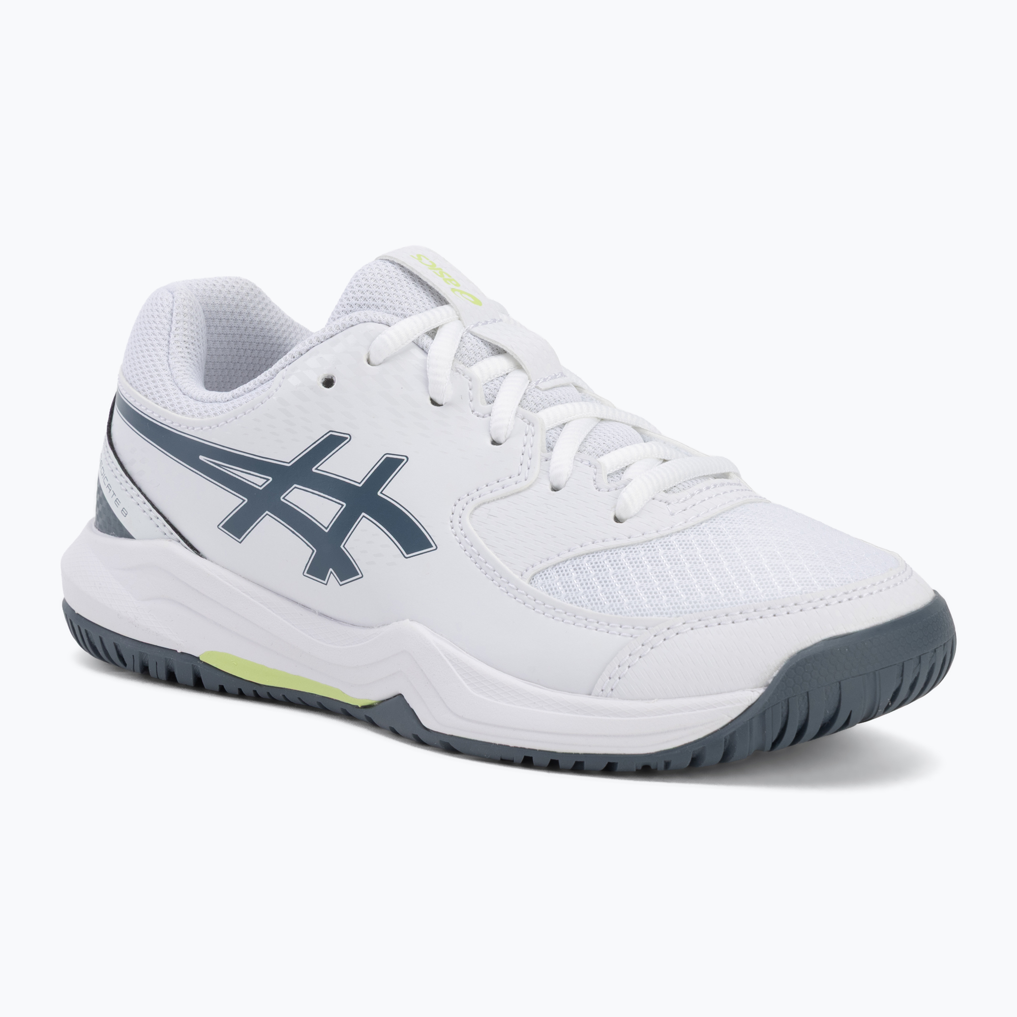 Детски тенис обувки ASICS Gel-Dedicate 8 GS Jr white/ironclad