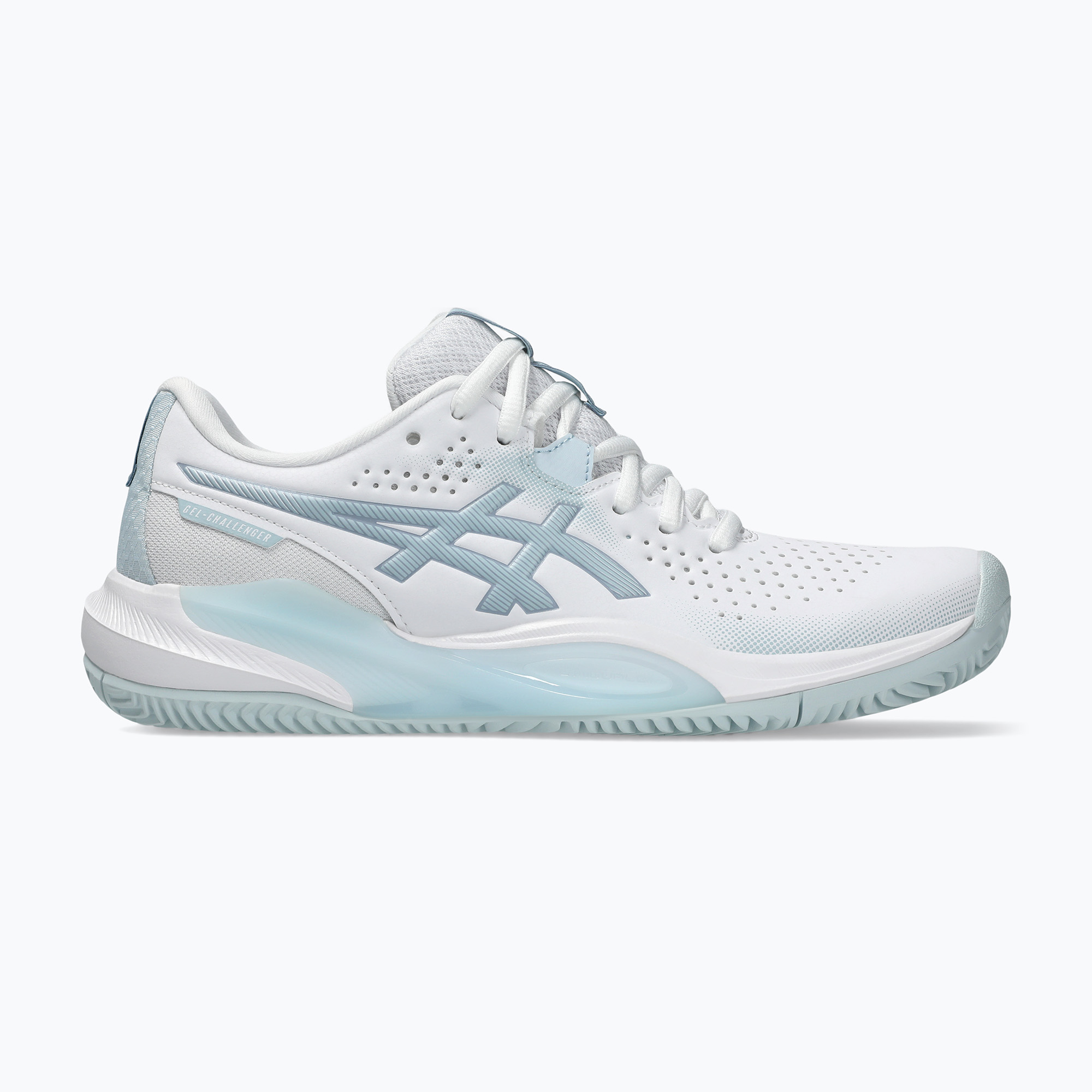 Дамски тенис обувки ASICS Gel-Challenger 15 Clay white/sky