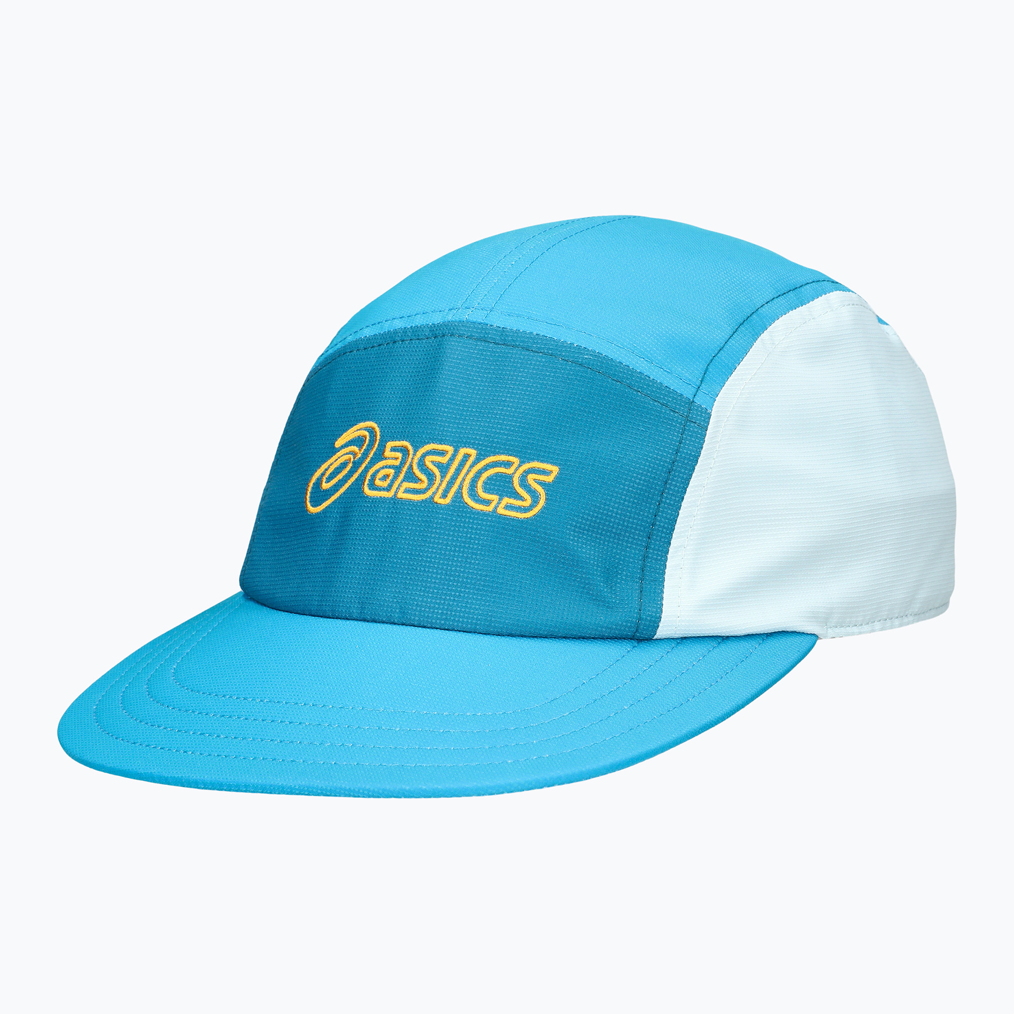 Czapka z daszkiem ASICS Performance Running 5 Panel aegean blue/dark teal