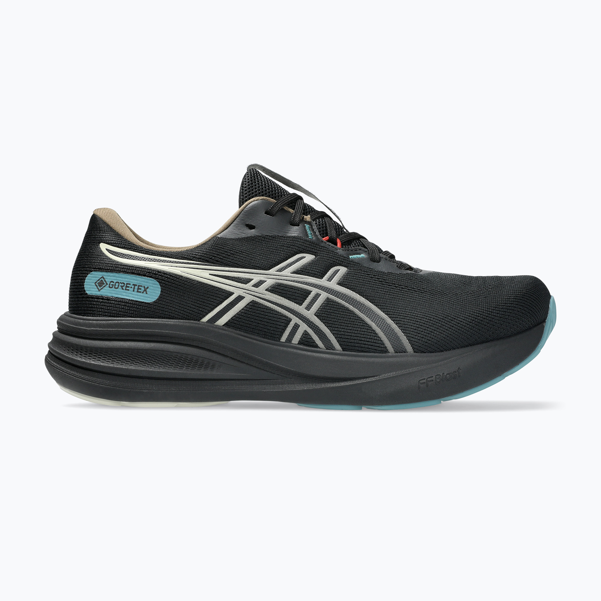 Pánske bežecké topánky ASICS Gel-Pulse 17 GTX black/light dust (Gel-Pulse 17 GTX 1011C154-001)