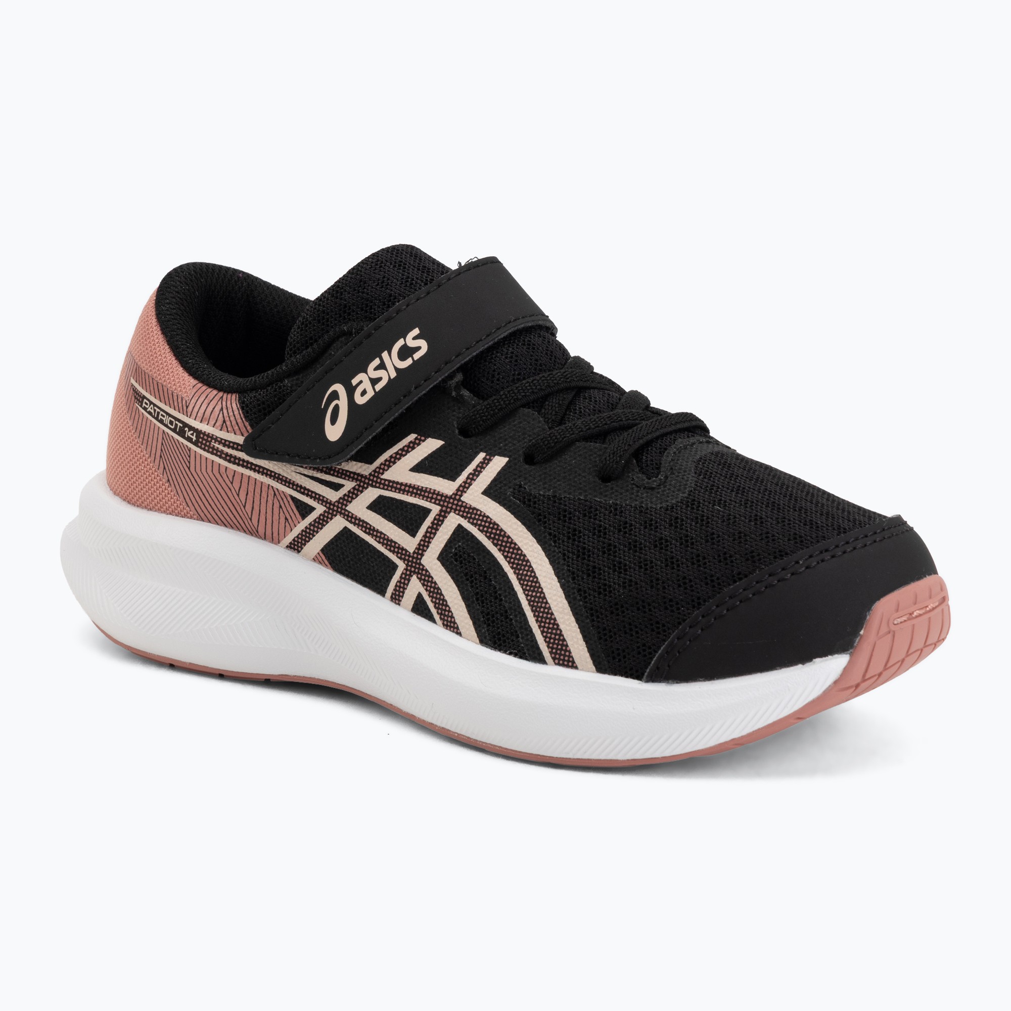 Buty do biegania dziecięce ASICS Patriot 14 PS black/pearl pink 