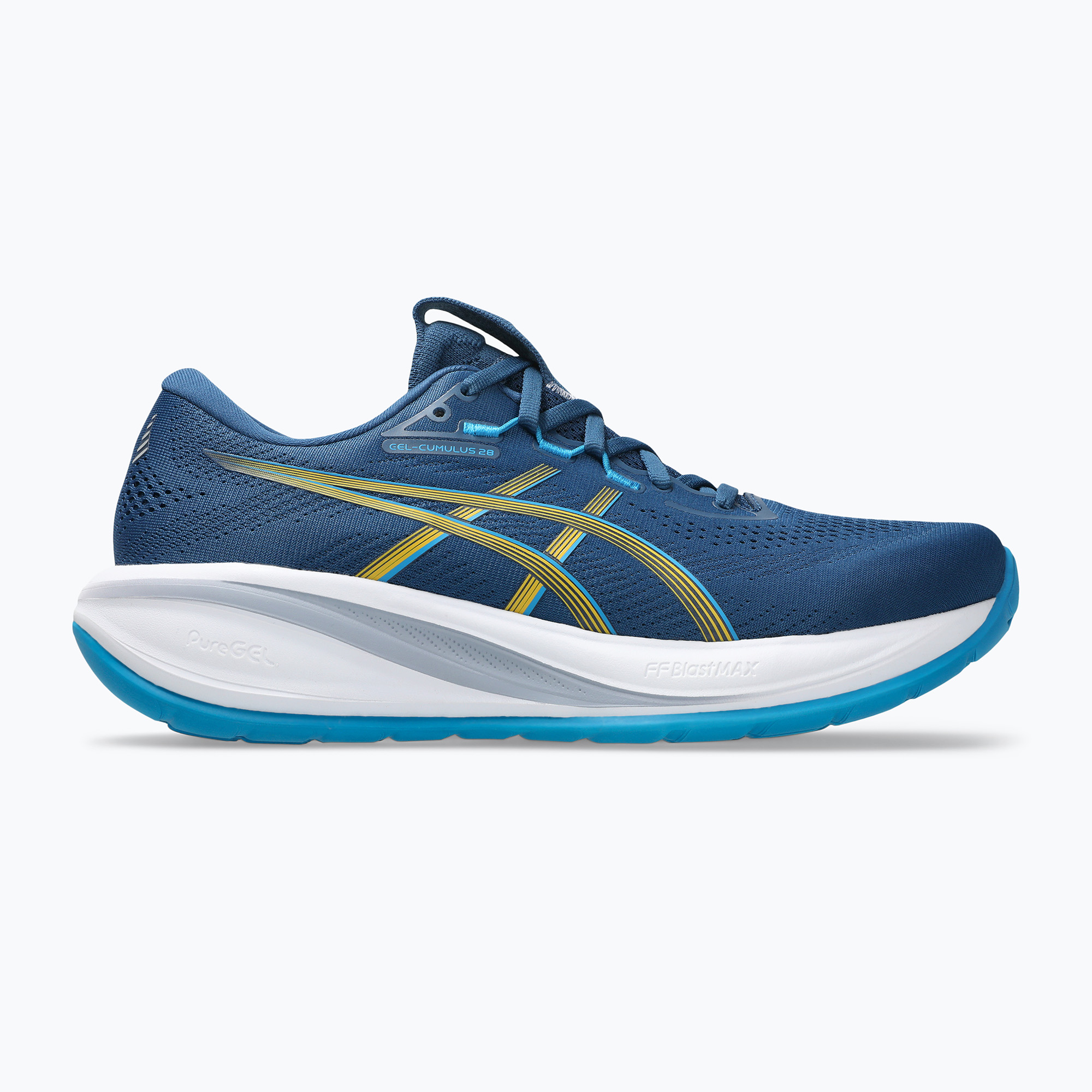 Buty do biegania męskie ASICS Gel-Cumulus 28 twilight blue/yamabuki 