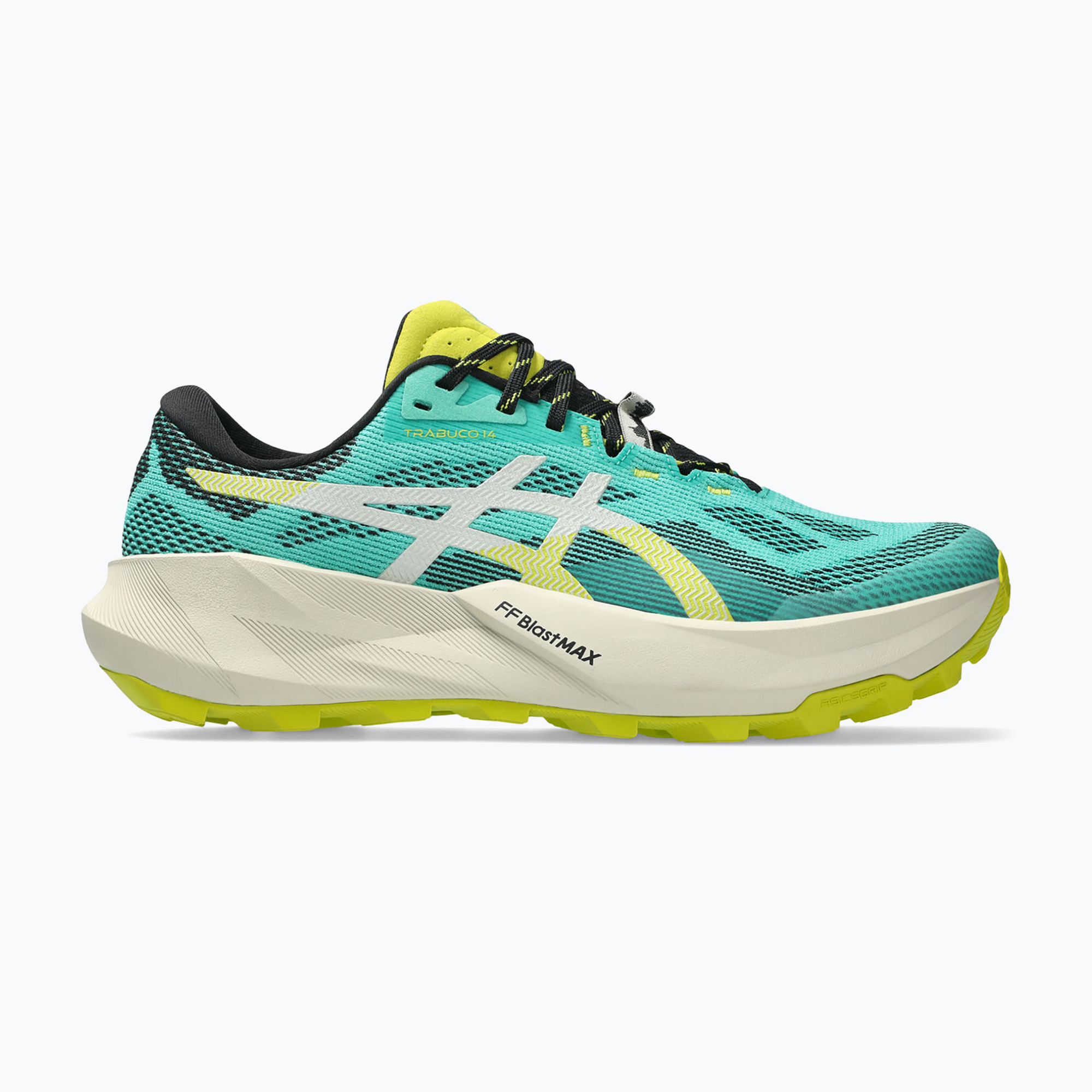 Buty do biegania męskie ASICS Trabuco 14 aurora green/light dust 