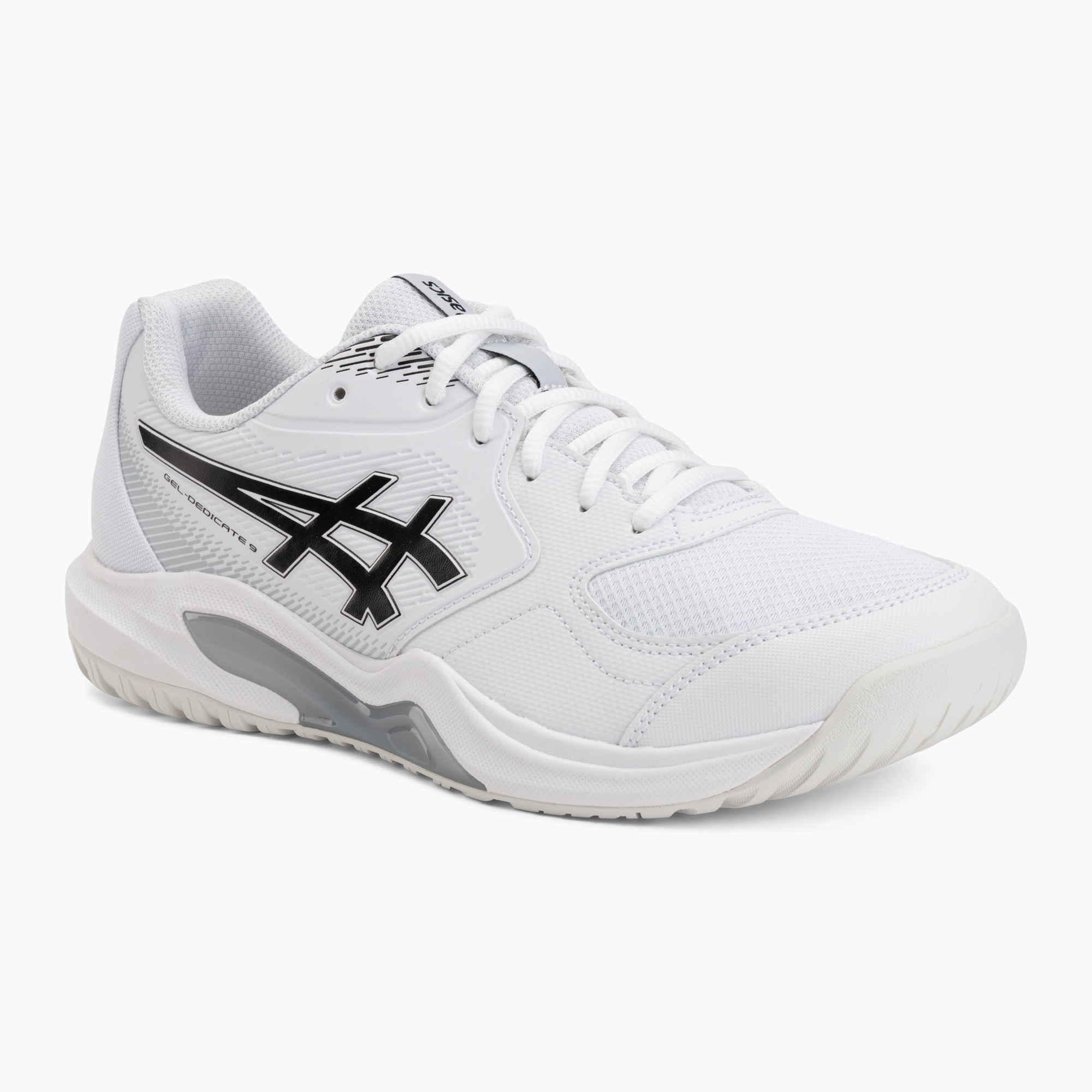 Buty do tenisa męskie ASICS Gel-Dedicate 9 white/black 