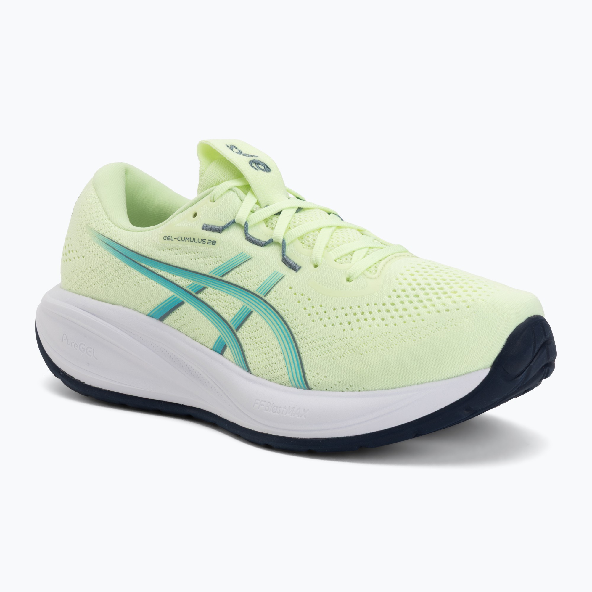 Buty do biegania męskie ASICS Gel-Cumulus 28 illuminate yellow/energy aqua 