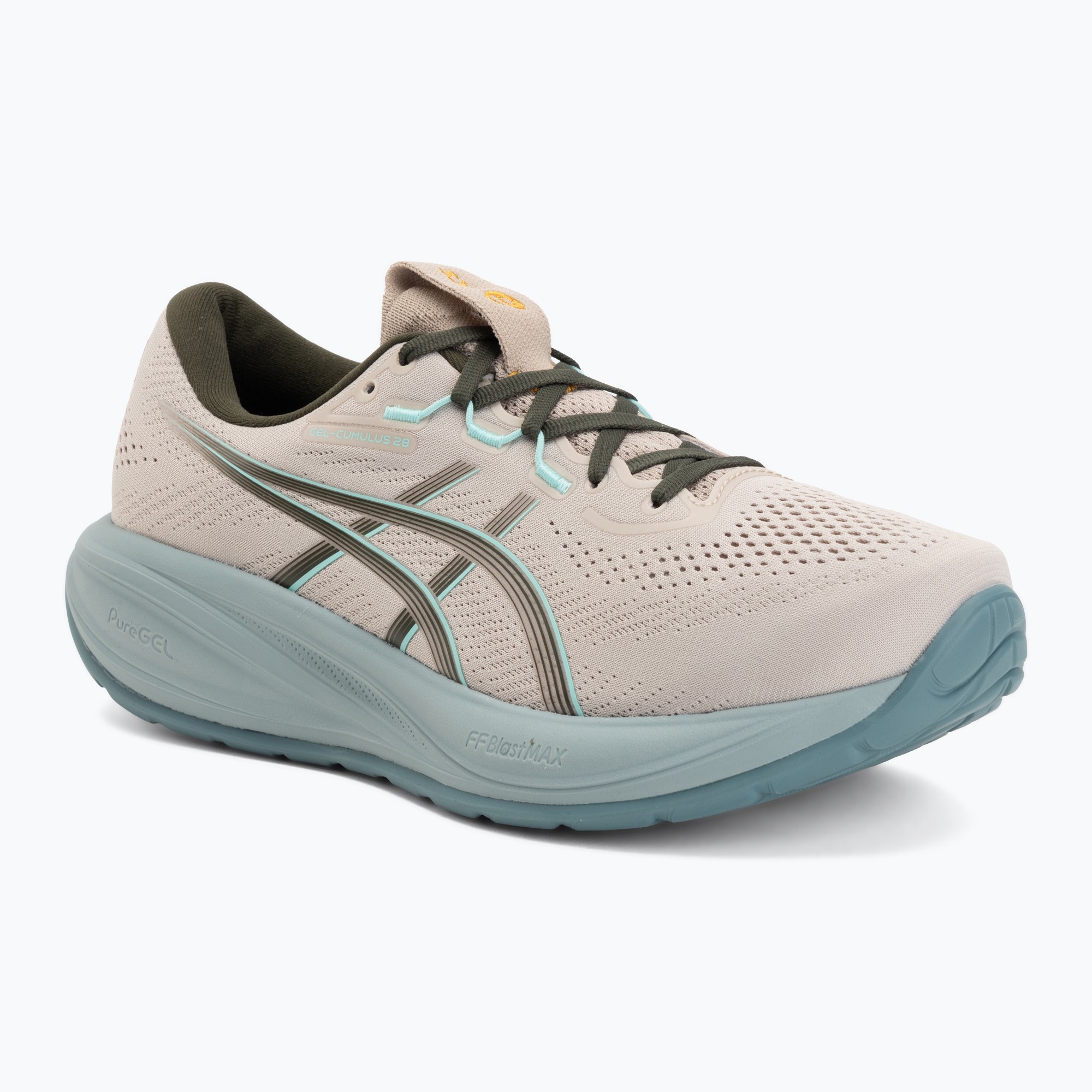 Buty do biegania męskie ASICS Gel-Cumulus 28 simply taupe/vintage khaki 