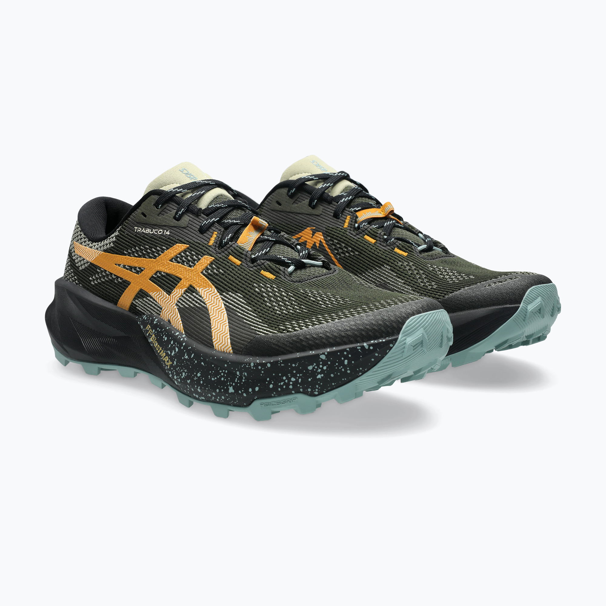 Buty do biegania męskie ASICS Trabuco 14 vintage khaki/black 