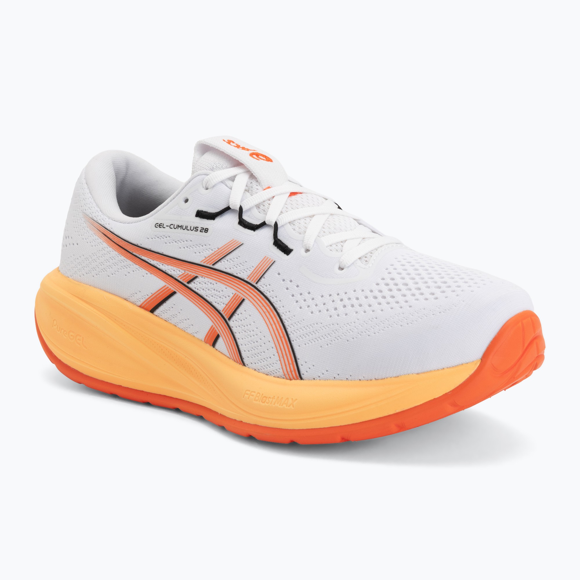 Мъжки обувки за бягане ASICS Gel-Cumulus 28 white/energy orange