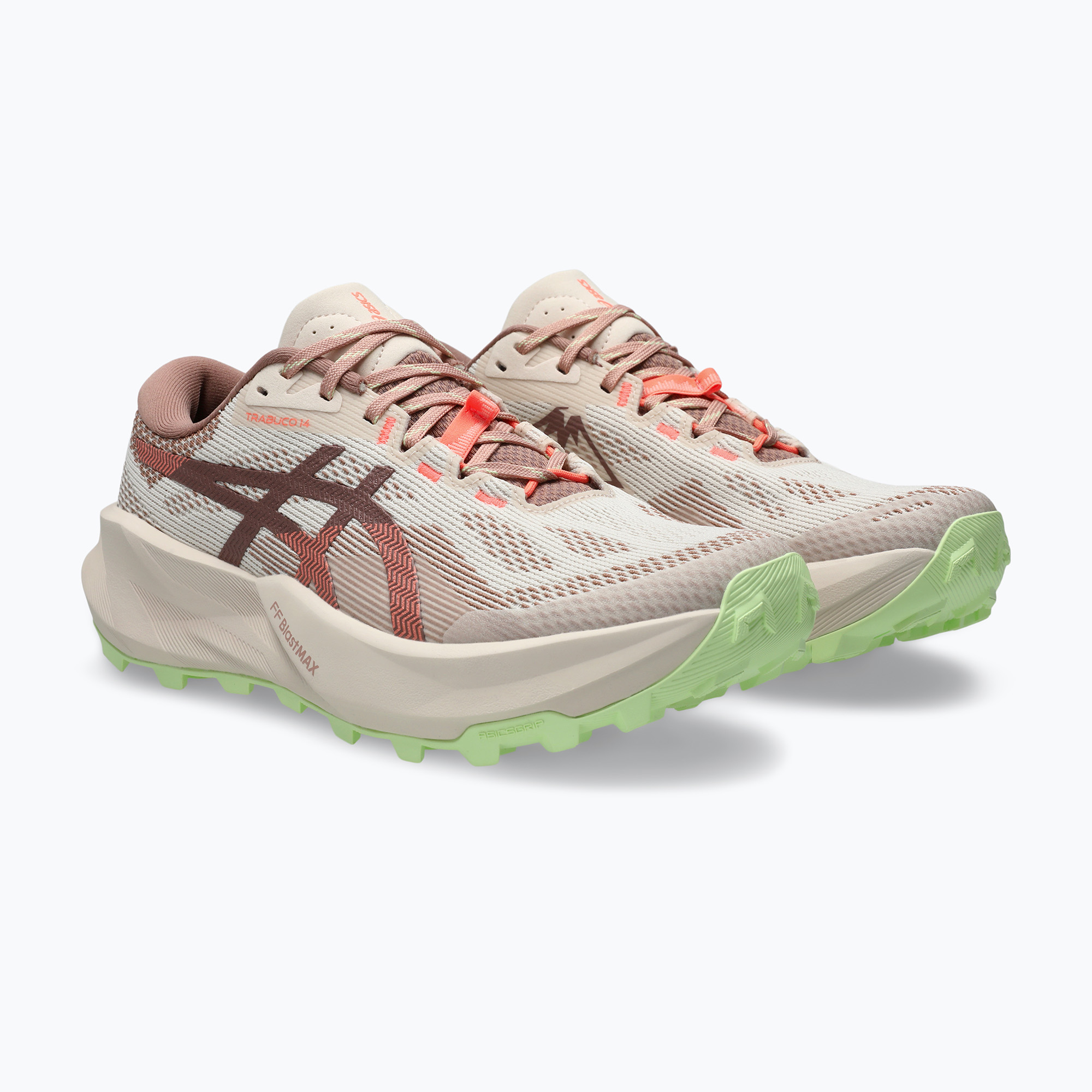 Buty do biegania damskie ASICS Trabuco 14 rose dust/umeboshi 