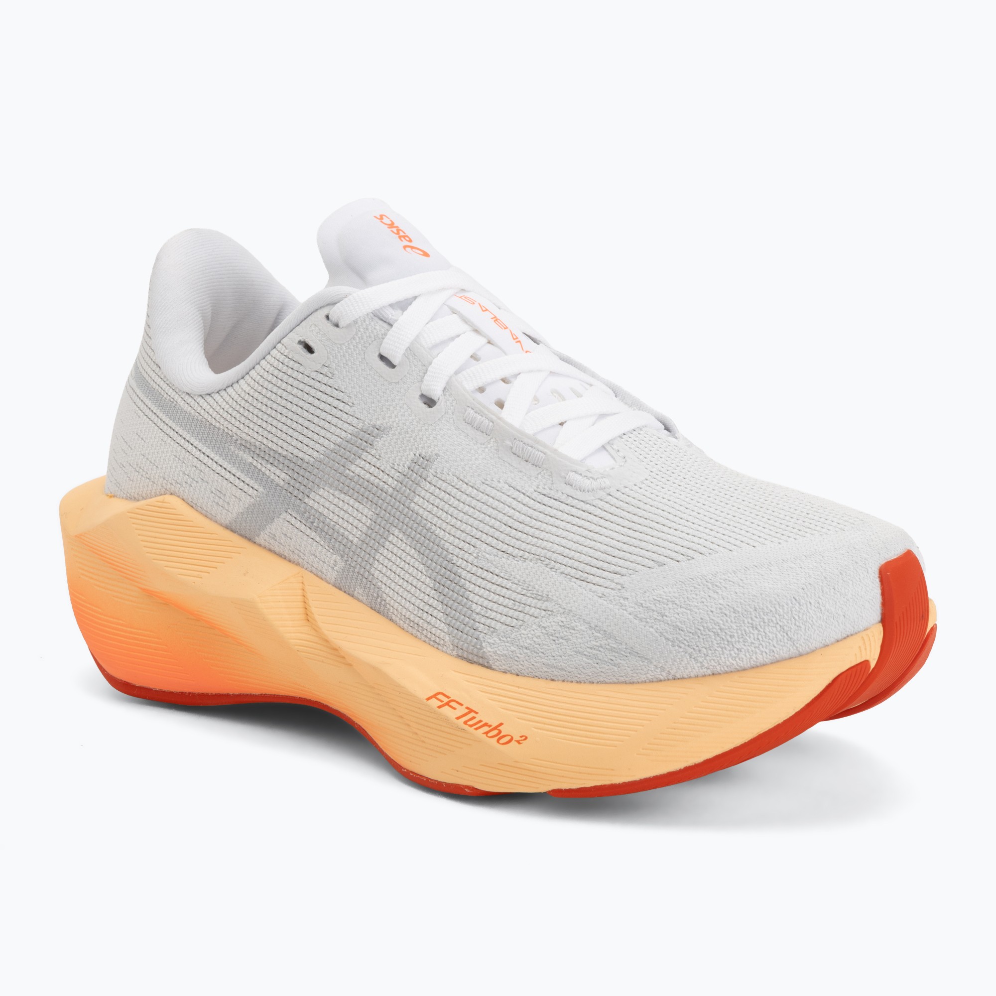 Дамски обувки за бягане ASICS Novablast 6 white/vivid coral