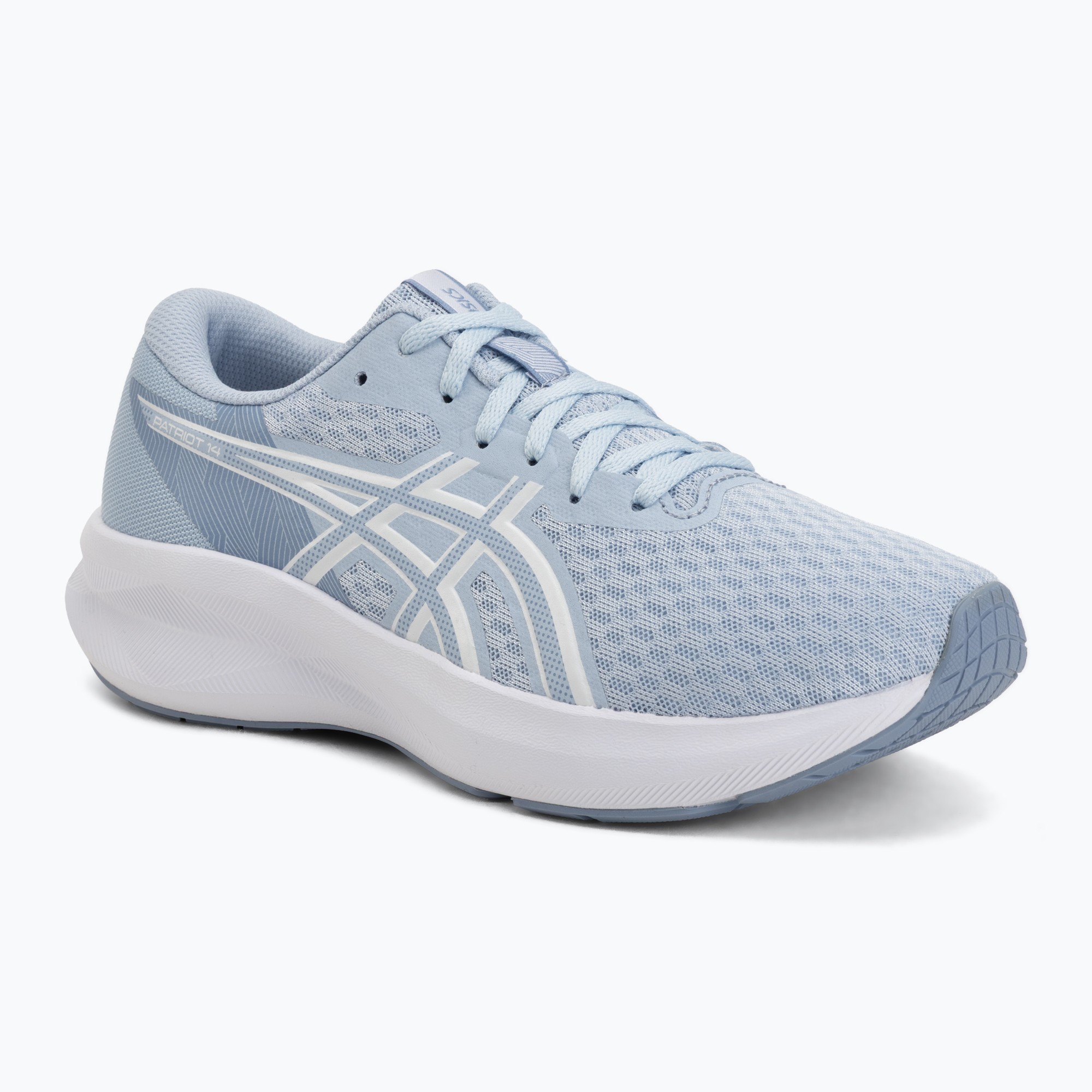 Buty do biegania damskie ASICS Patriot 14 solid air/white 