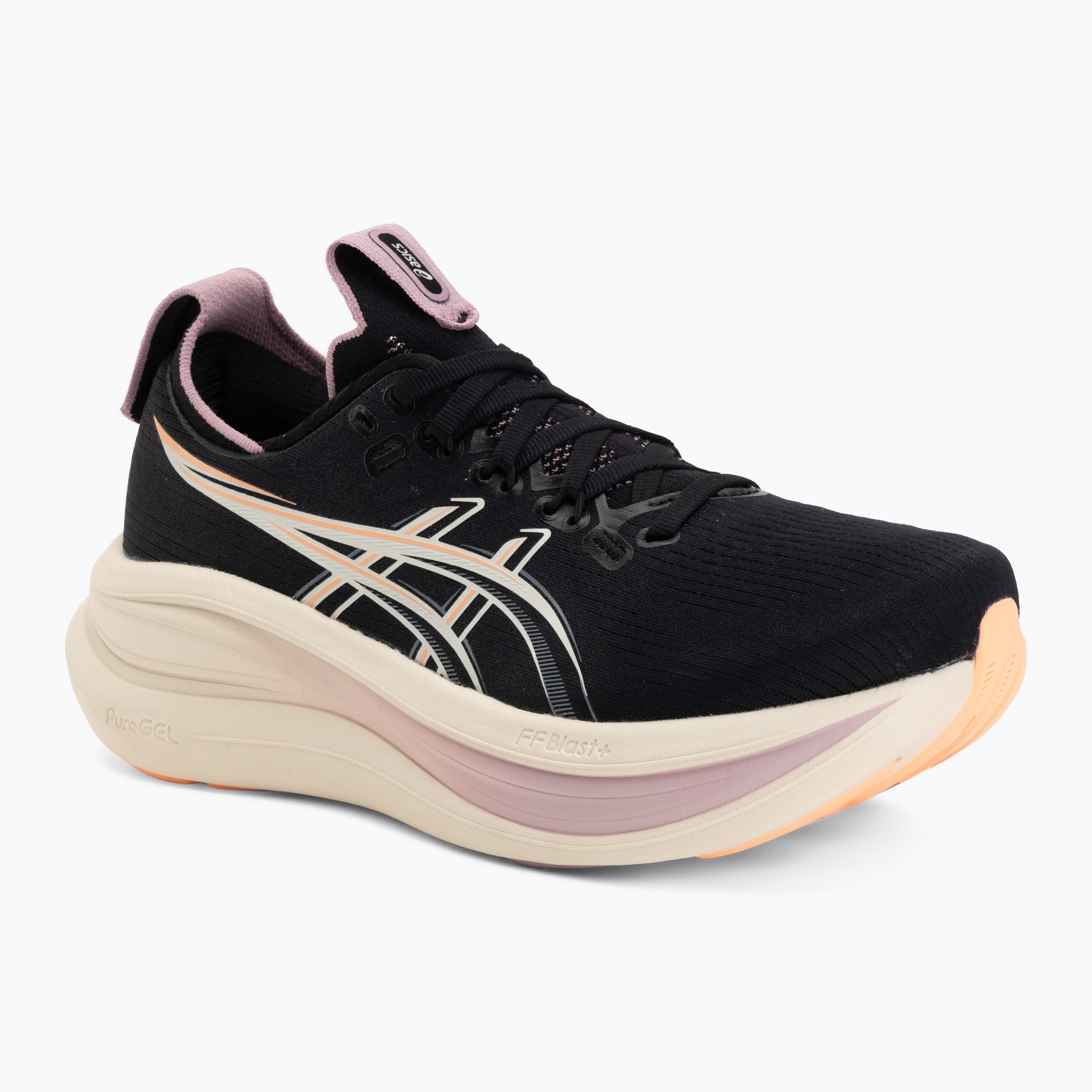 Buty do biegania damskie ASICS Gel-Nimbus 28 black/taro purple 