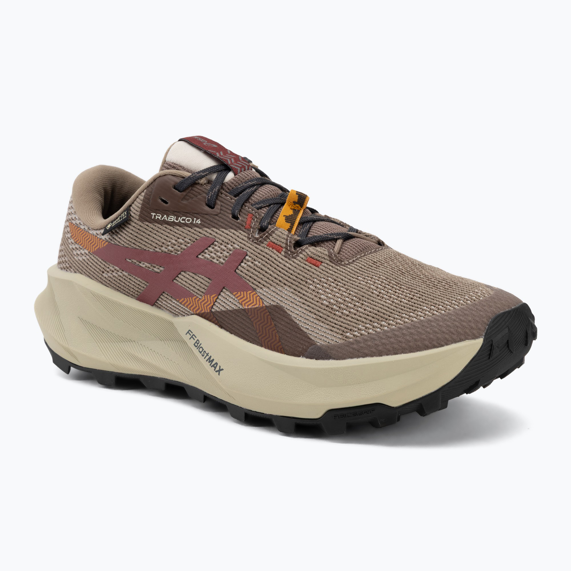 Мъжки обувки за бягане  Asics Trabuco 14 Gtx taupe grey/oatmeal