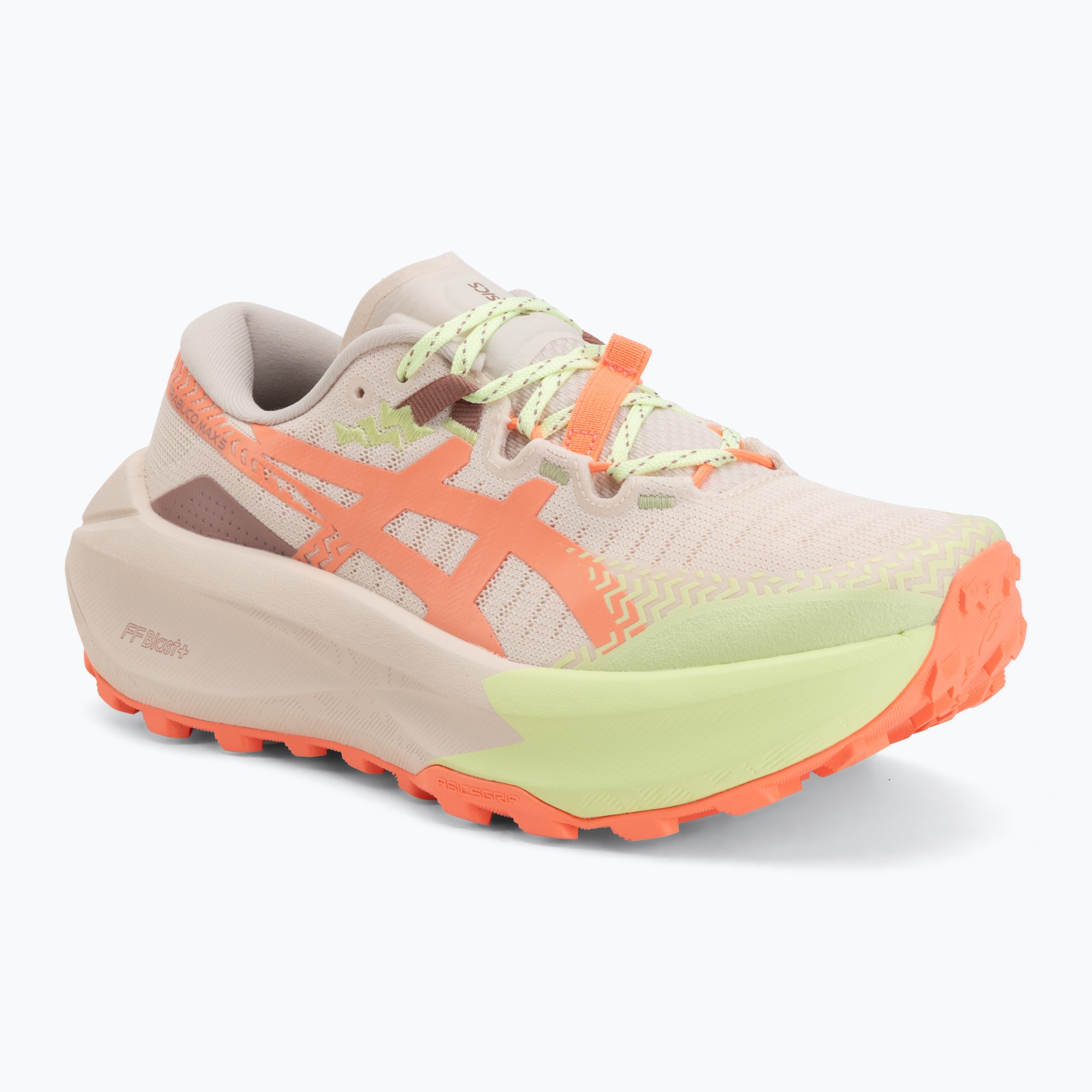 Buty do biegania damskie ASICS Trabuco Max 5 rose dust/sun coral 