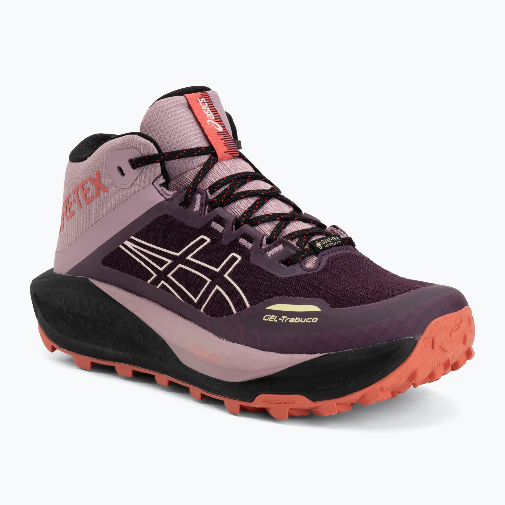 Дамски обувки за бягане ASICS Gel-Trabuco MT GTX dark aubergine/taro purple